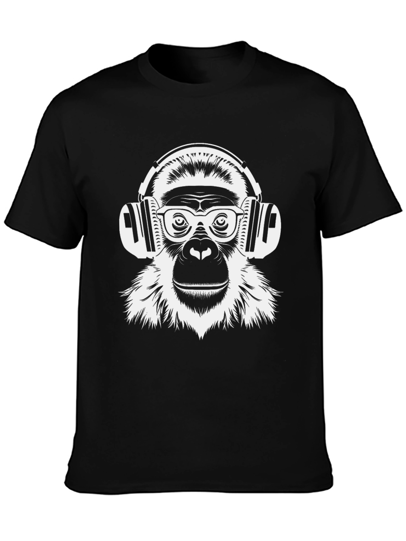 Monkey DJ Graphic T-Shirt - Cool & Unique Design