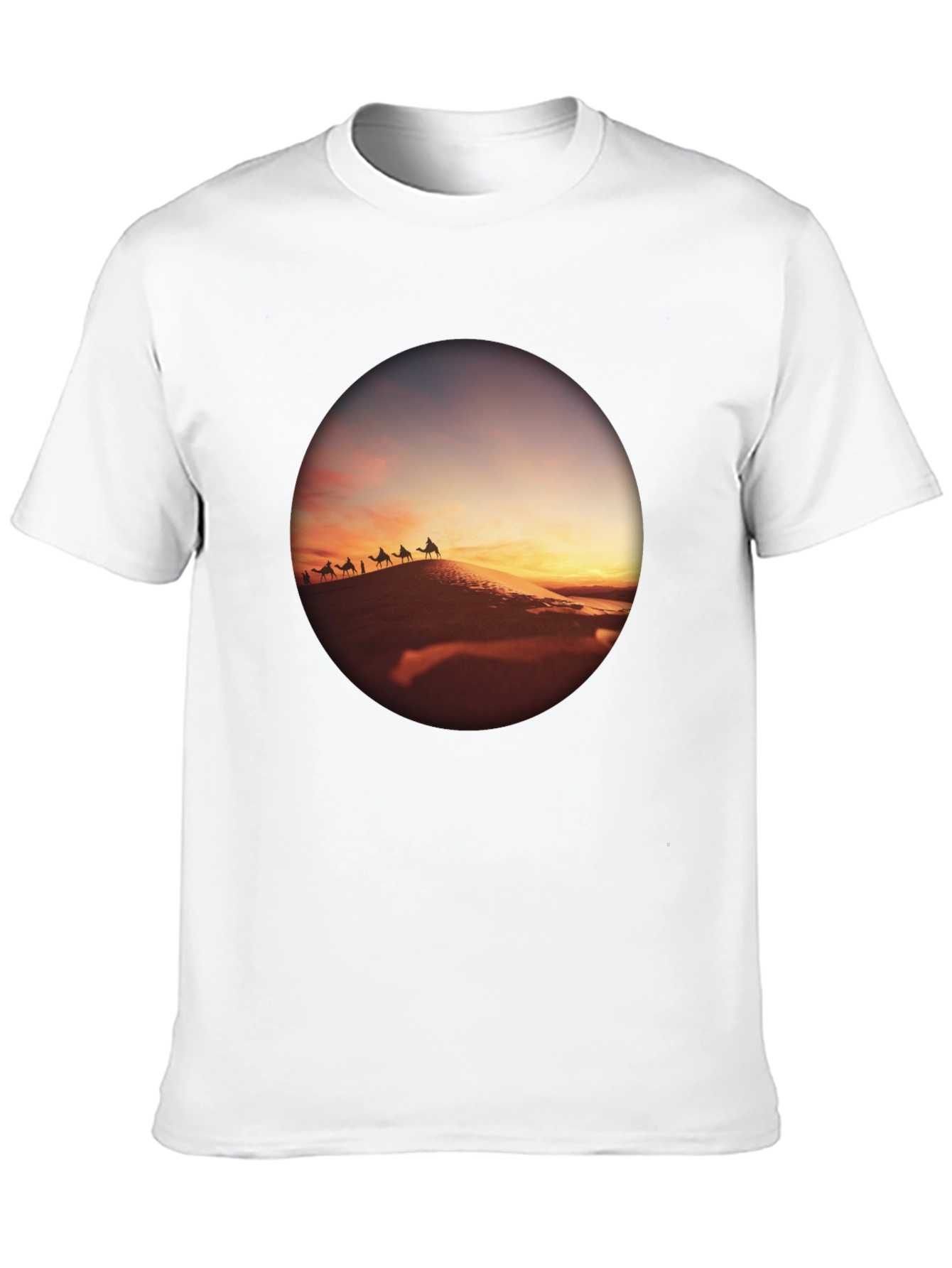 Desert Caravan Black T-Shirt