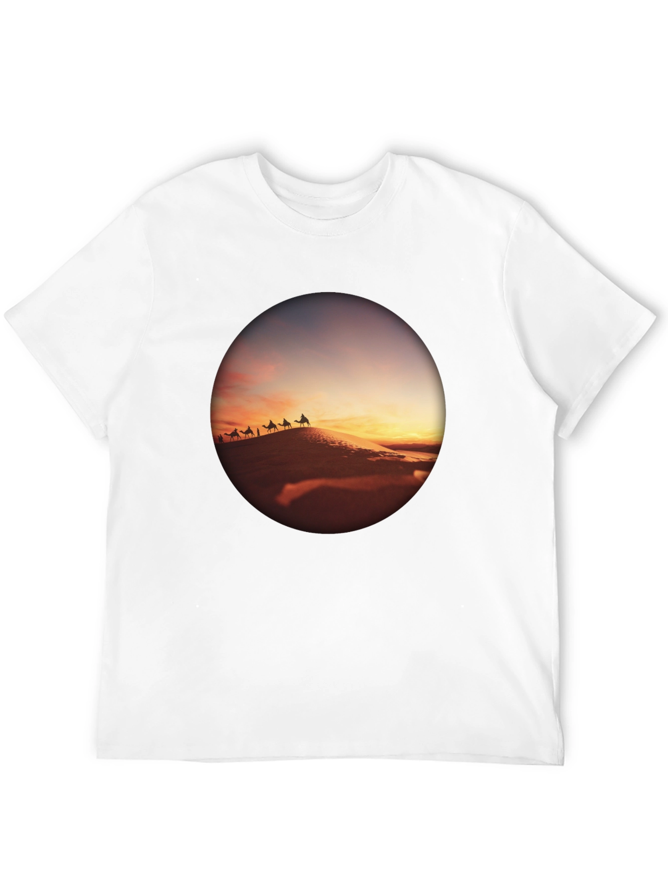 Desert Caravan Black T-Shirt