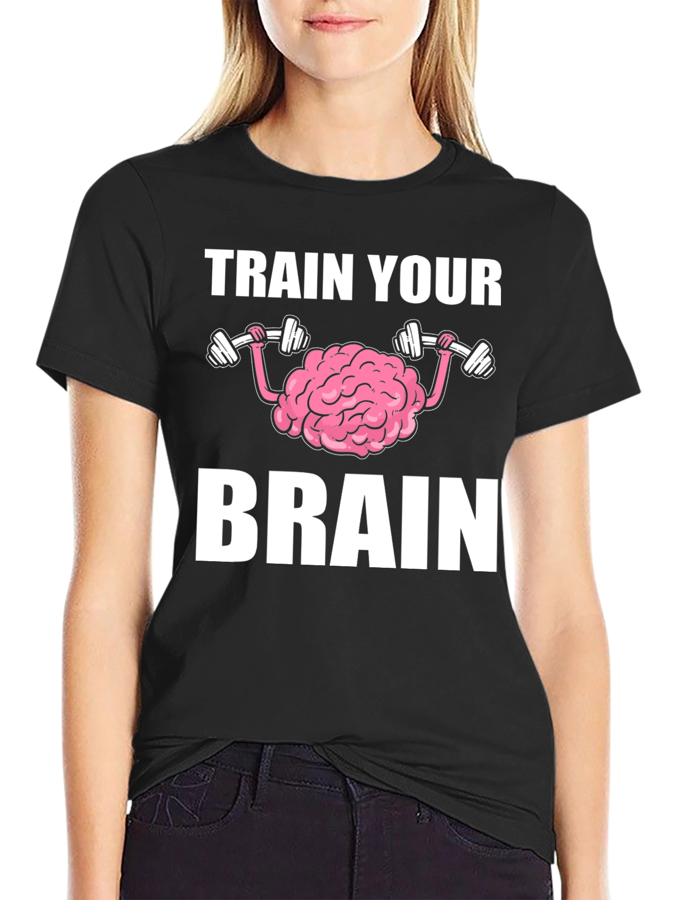 Train Your Brain Graphic T-Shirt
