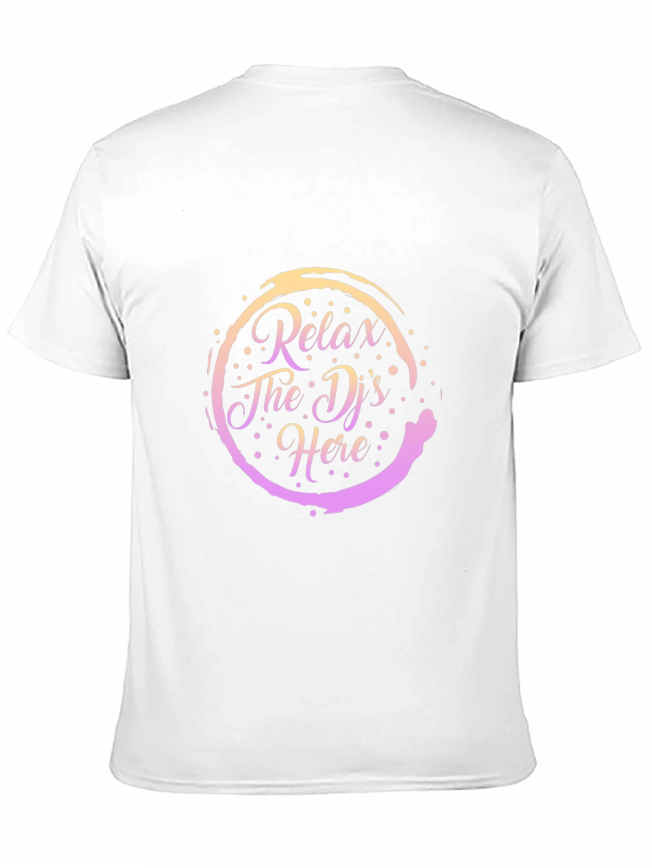 Relax The DJs Here Graphic Tee