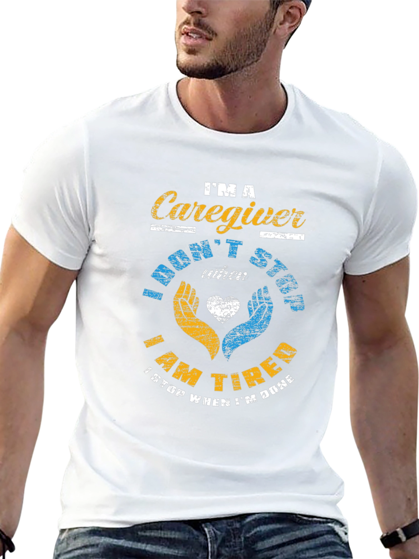 Im a Caregiver T-Shirt - Black