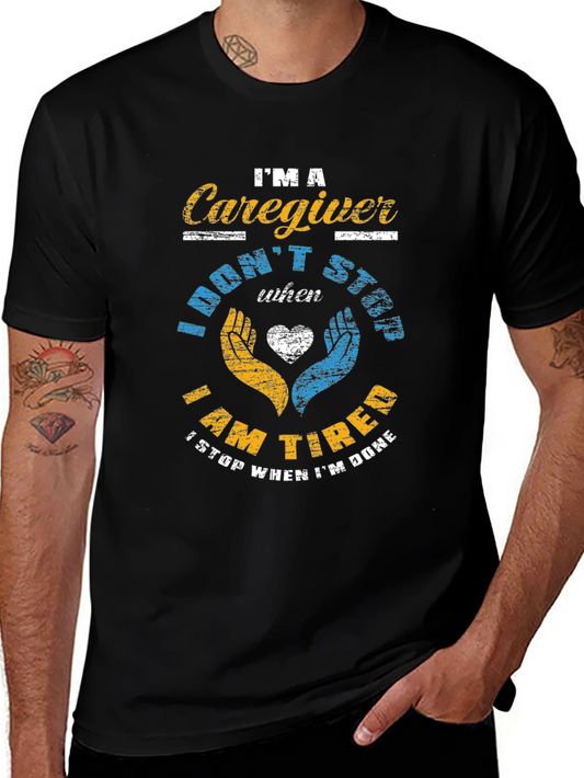 Im a Caregiver T-Shirt - Black