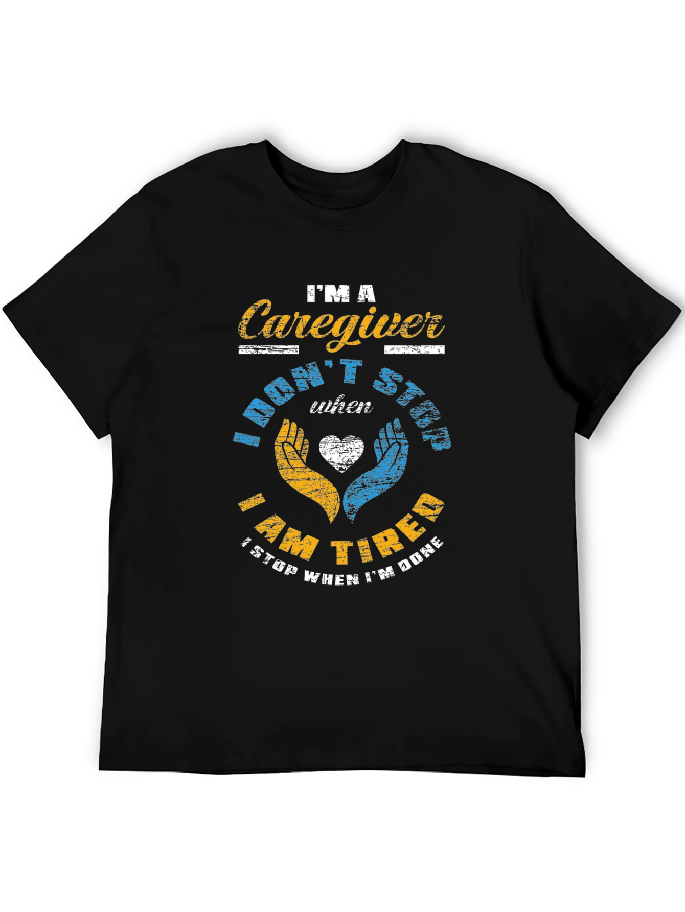 Im a Caregiver T-Shirt - Black