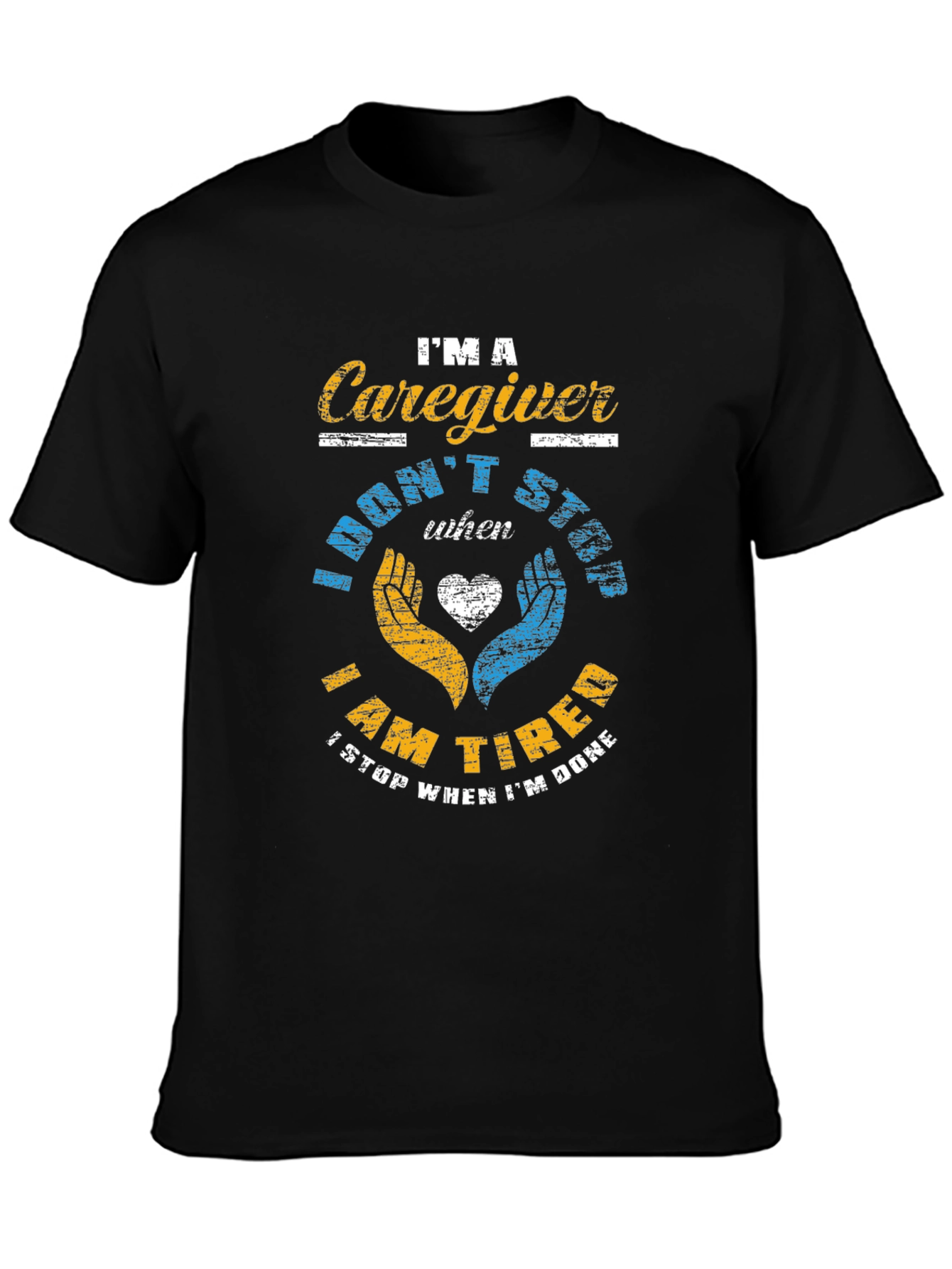 Im a Caregiver T-Shirt - Black