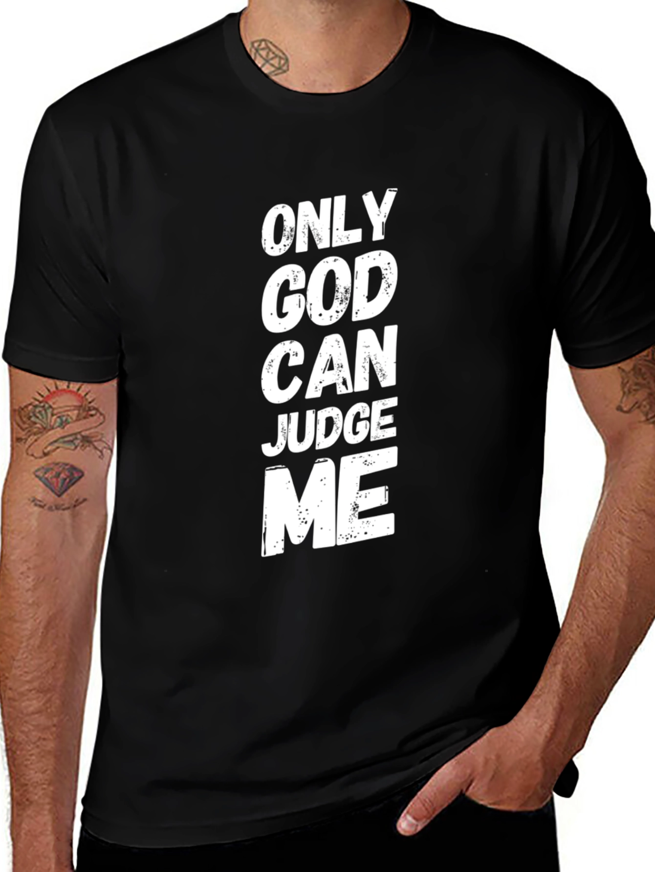 Only God Can Judge Me Graphic T-Shirt