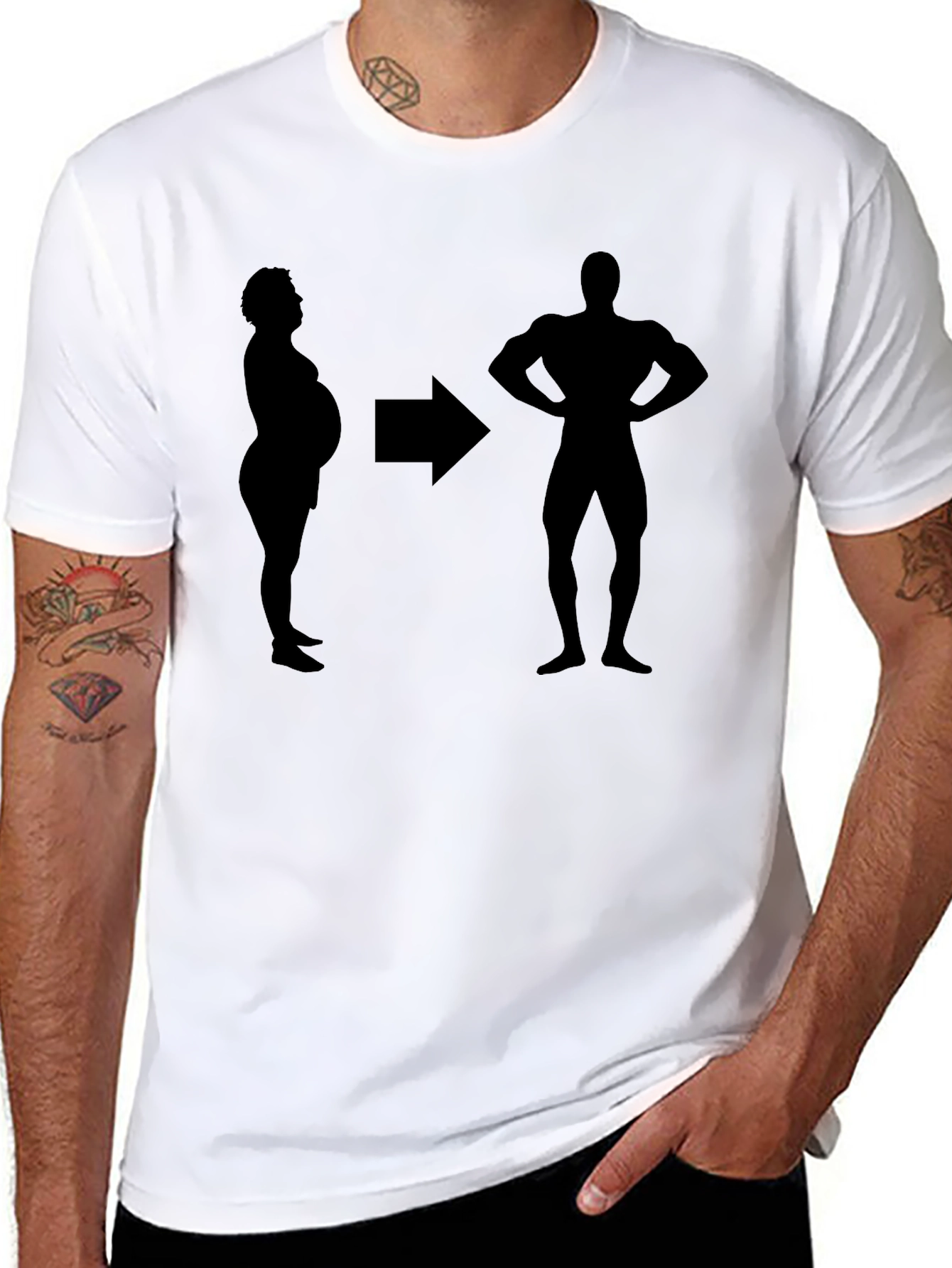 Fitness Transformation T-Shirt
