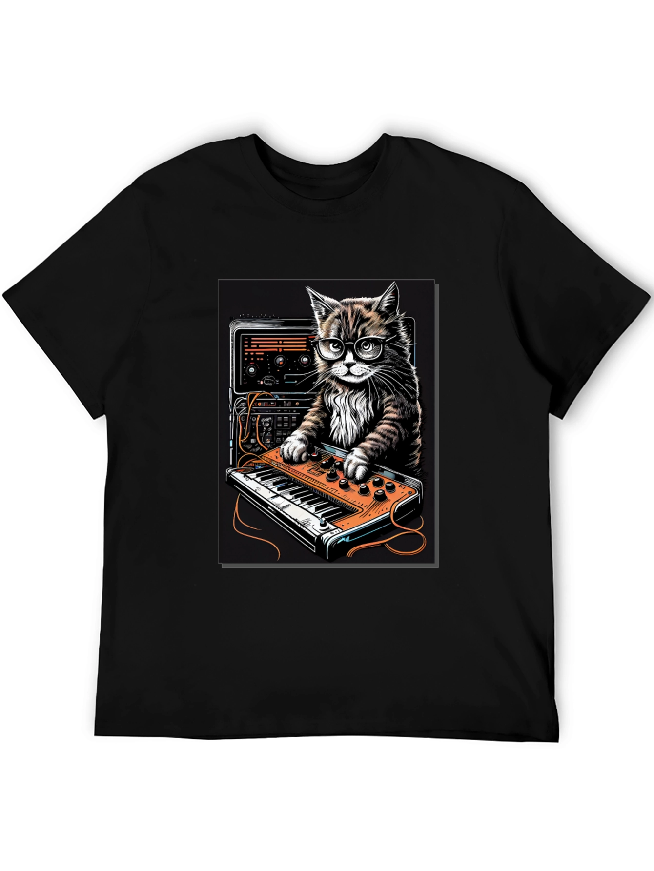 DJ Cat T-Shirt - Cool Music Lover Tee