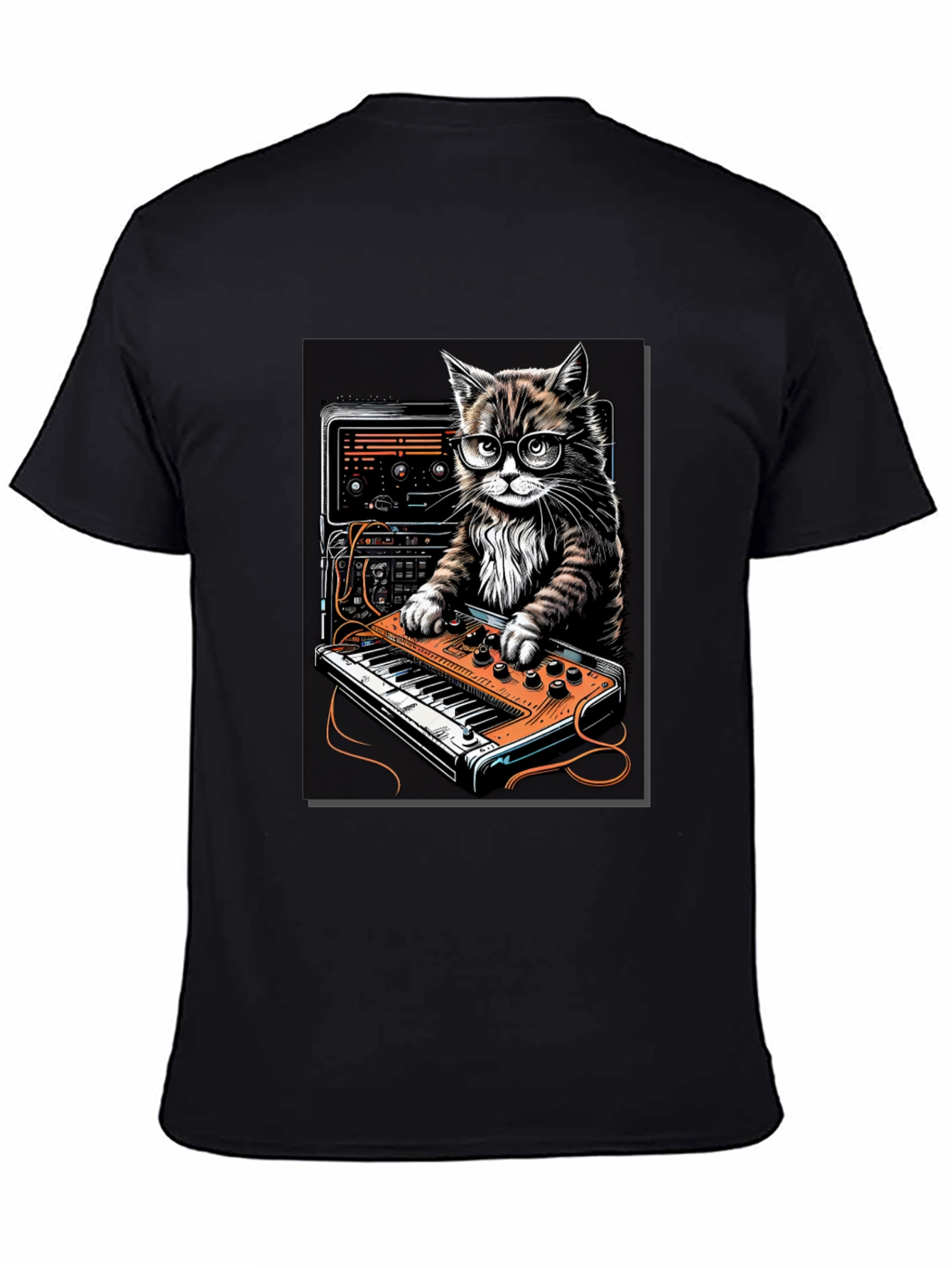 DJ Cat T-Shirt - Cool Music Lover Tee