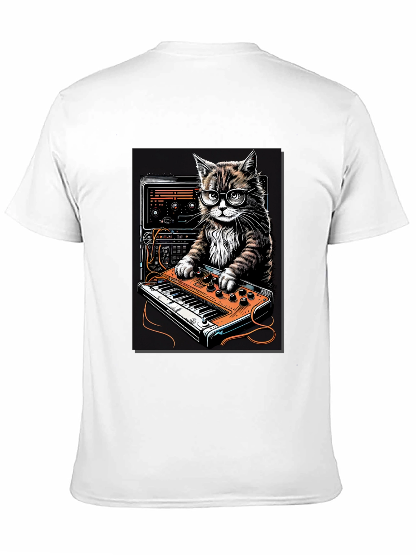 DJ Cat T-Shirt - Cool Music Lover Tee