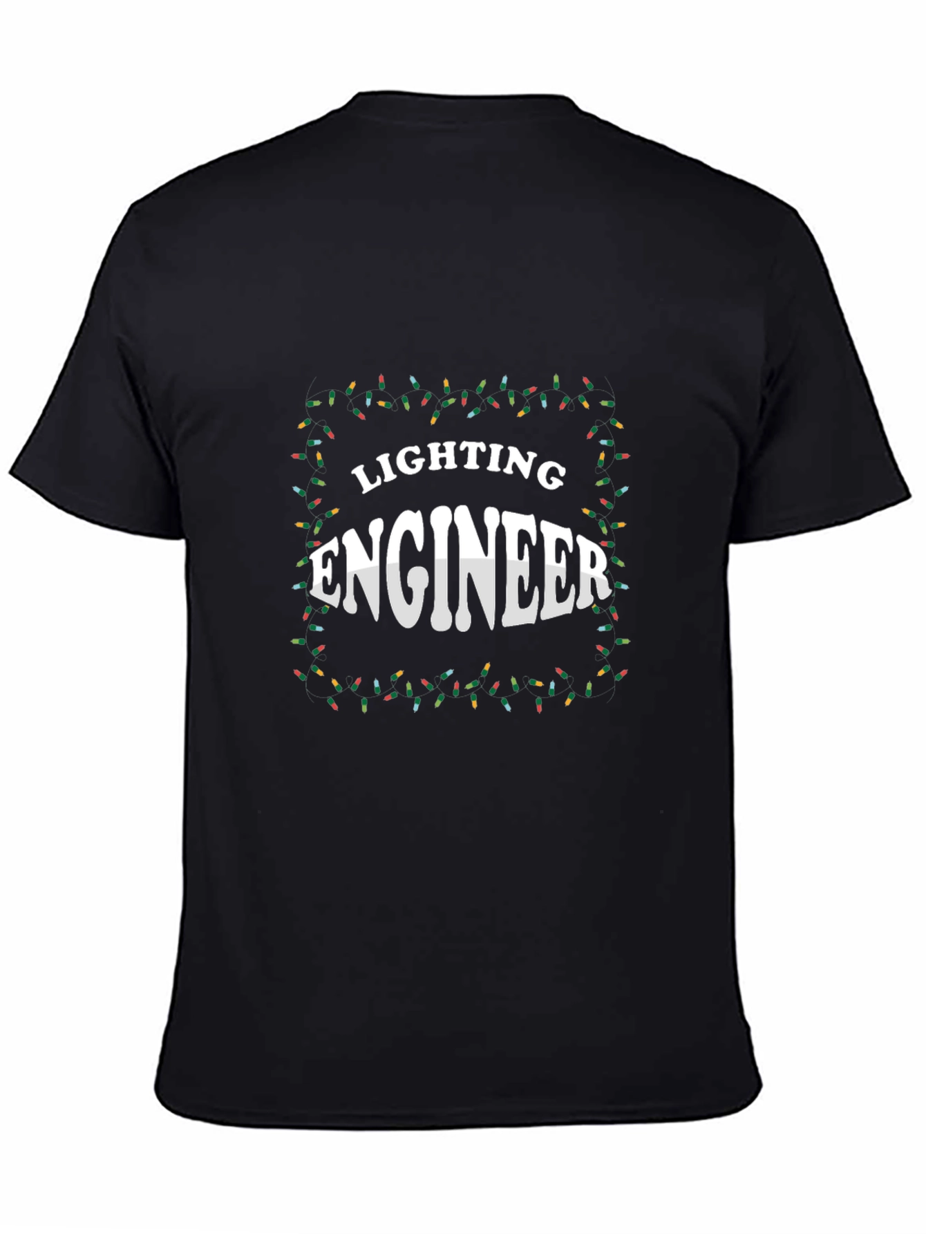 Lighting Engineer Christmas Lights T-Shirt
