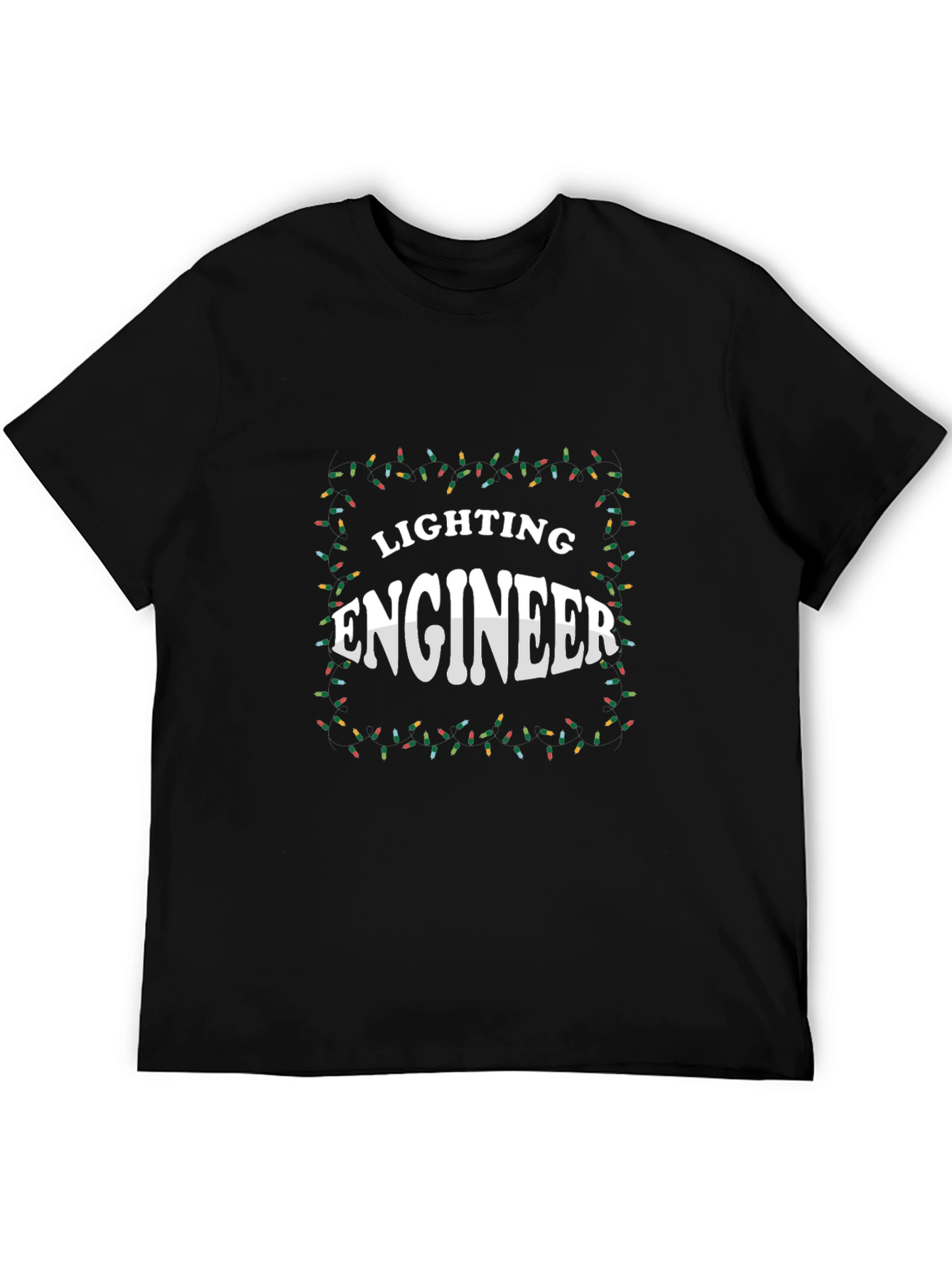 Lighting Engineer Christmas Lights T-Shirt