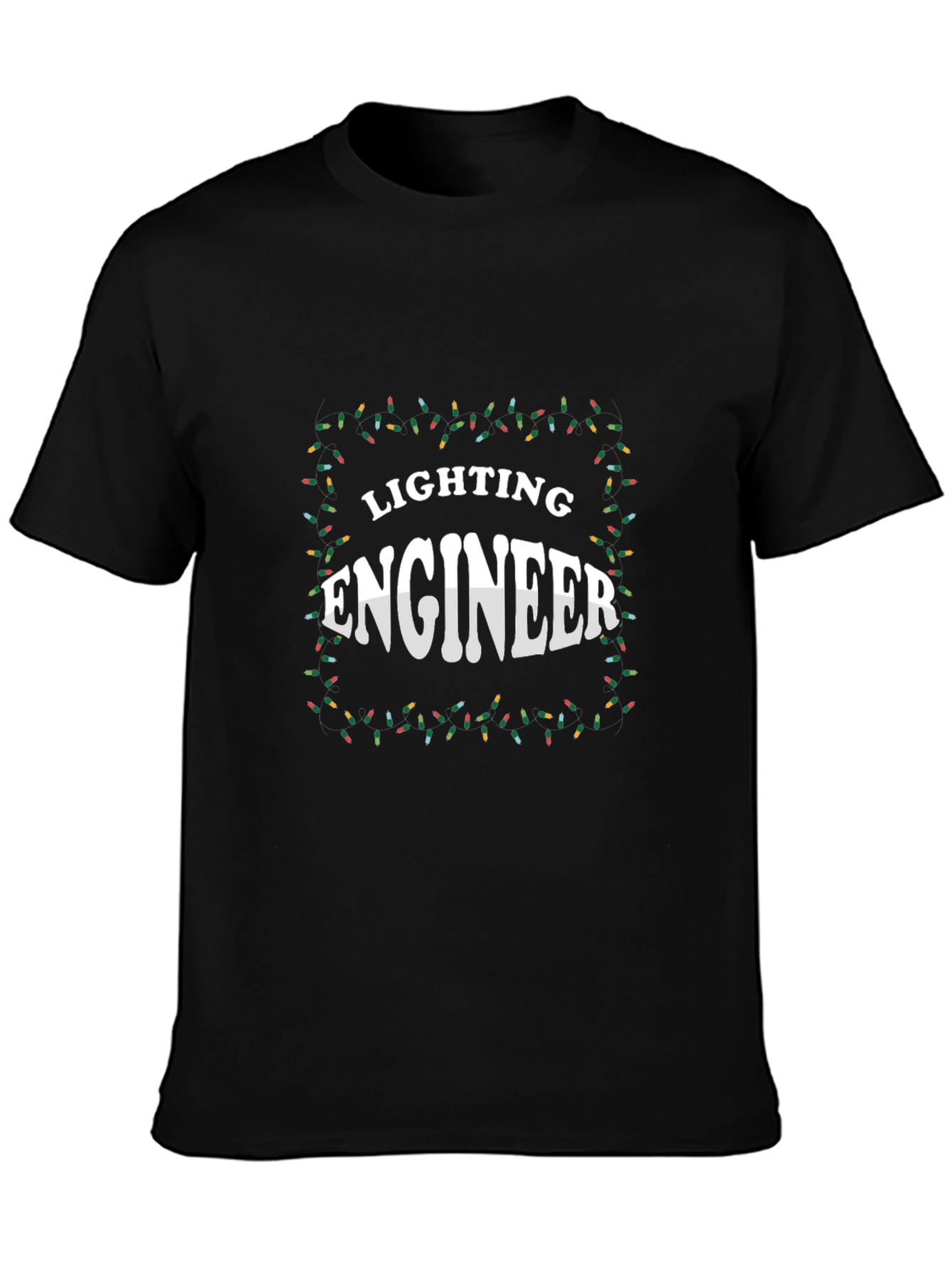 Lighting Engineer Christmas Lights T-Shirt