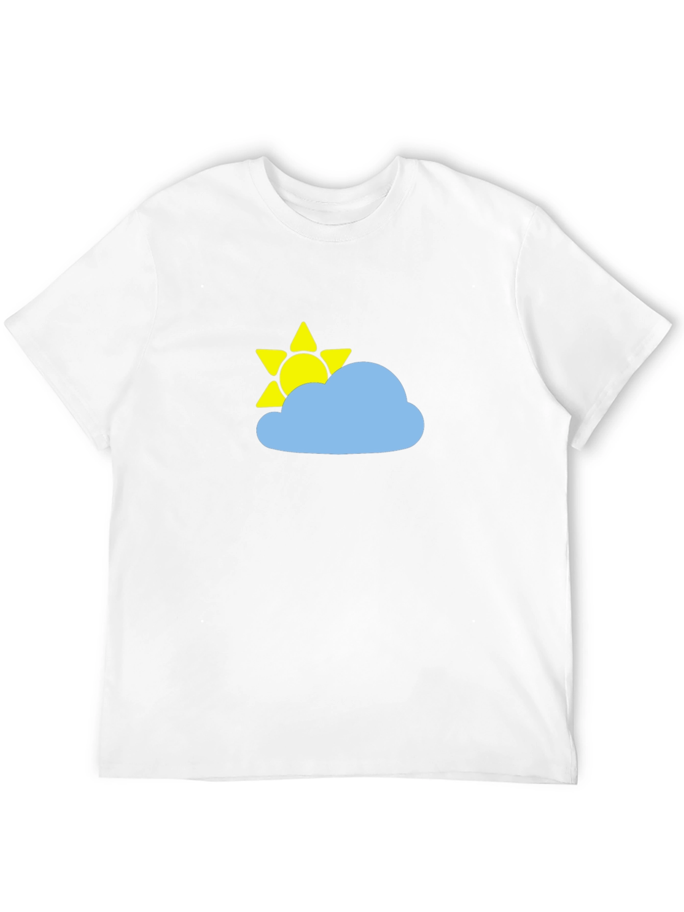 Sunny Day Cloud Graphic T-Shirt