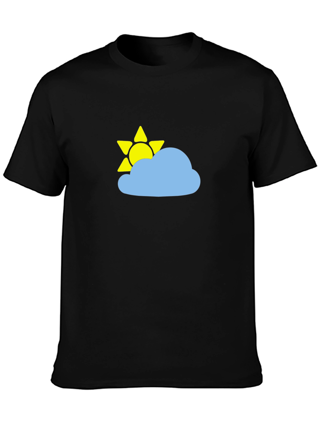 Sunny Day Cloud Graphic T-Shirt