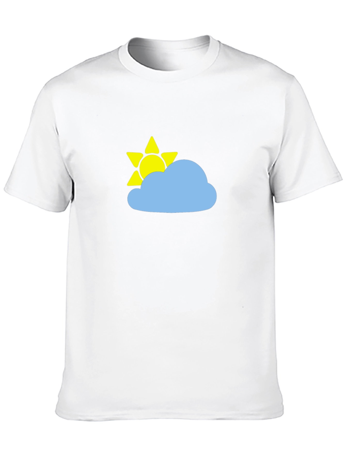 Sunny Day Cloud Graphic T-Shirt