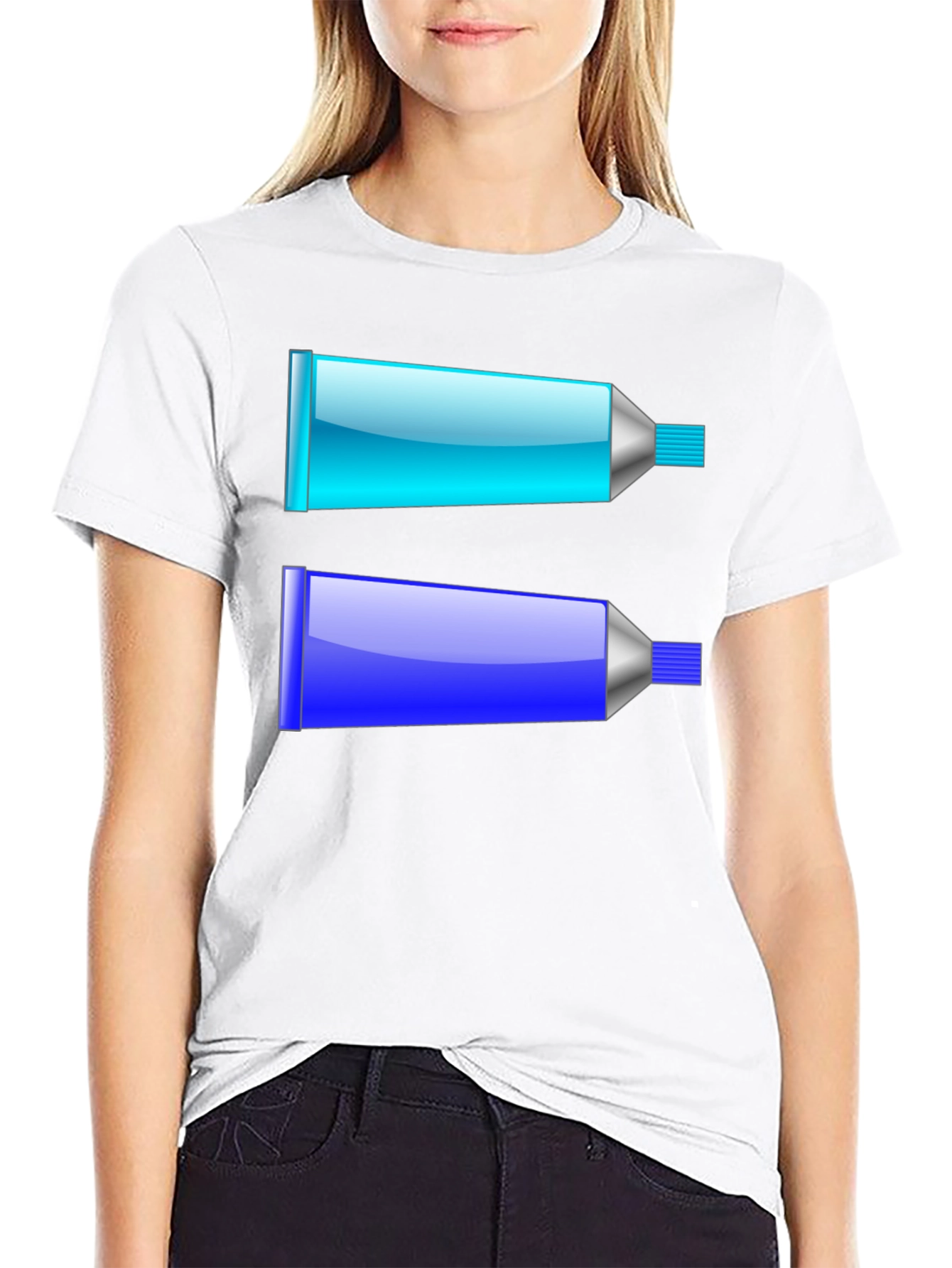 Tubes Graphic Tee - Black Cotton Casual Shirt