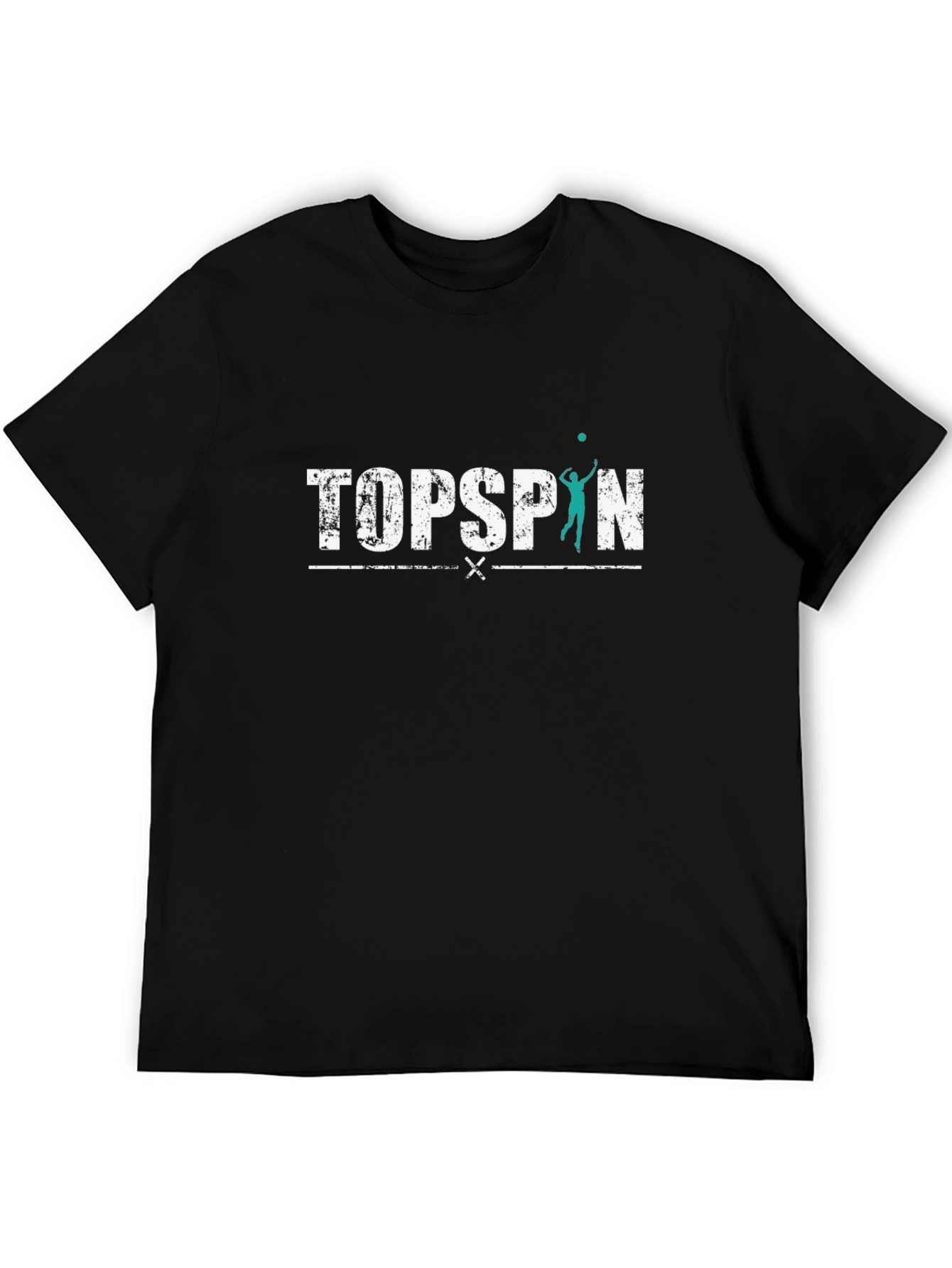 Topspin Volleyball Graphic Tee - Stylish Sport T-Shirt