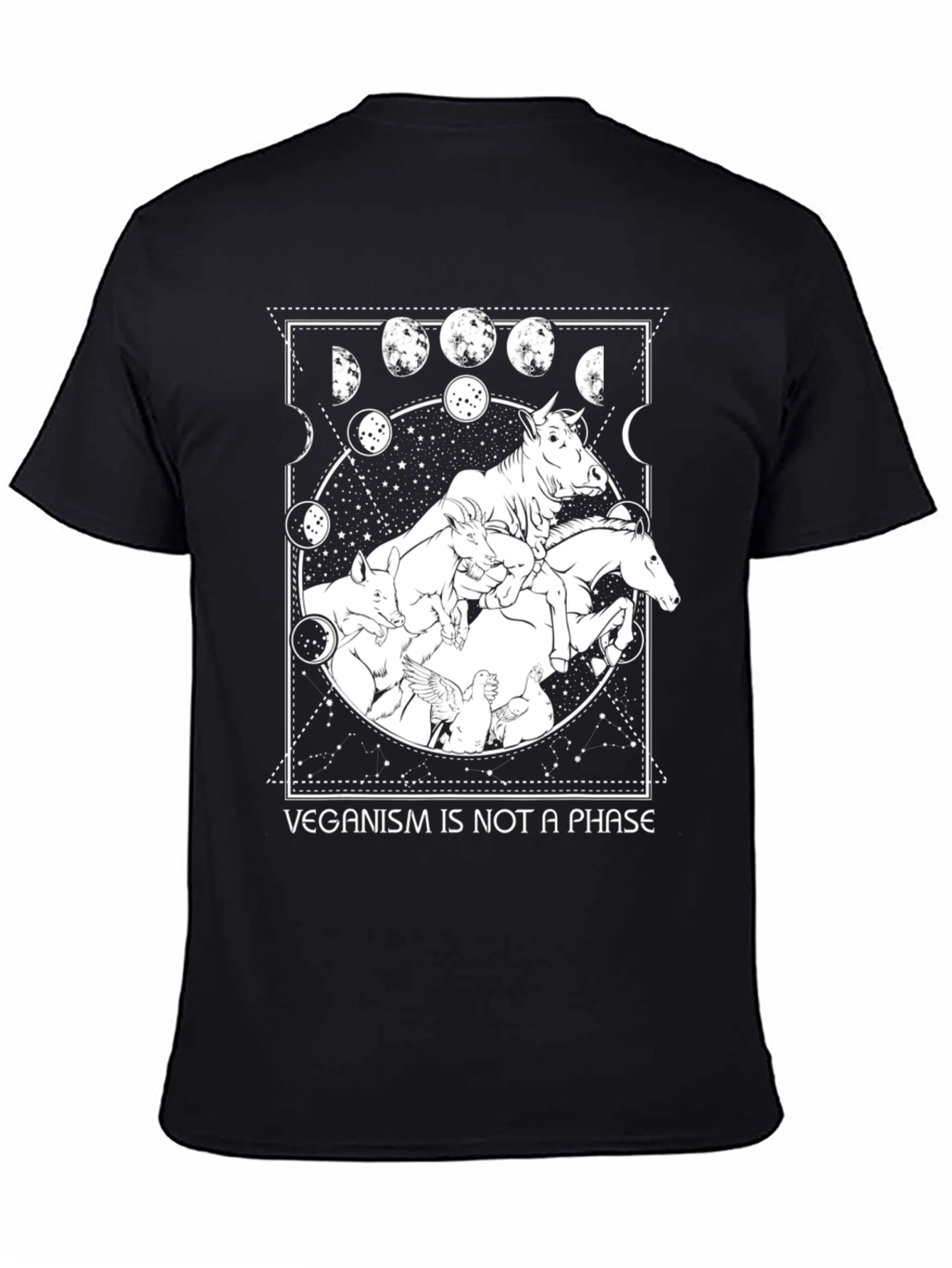 Veganism Not a Phase Graphic T-Shirt