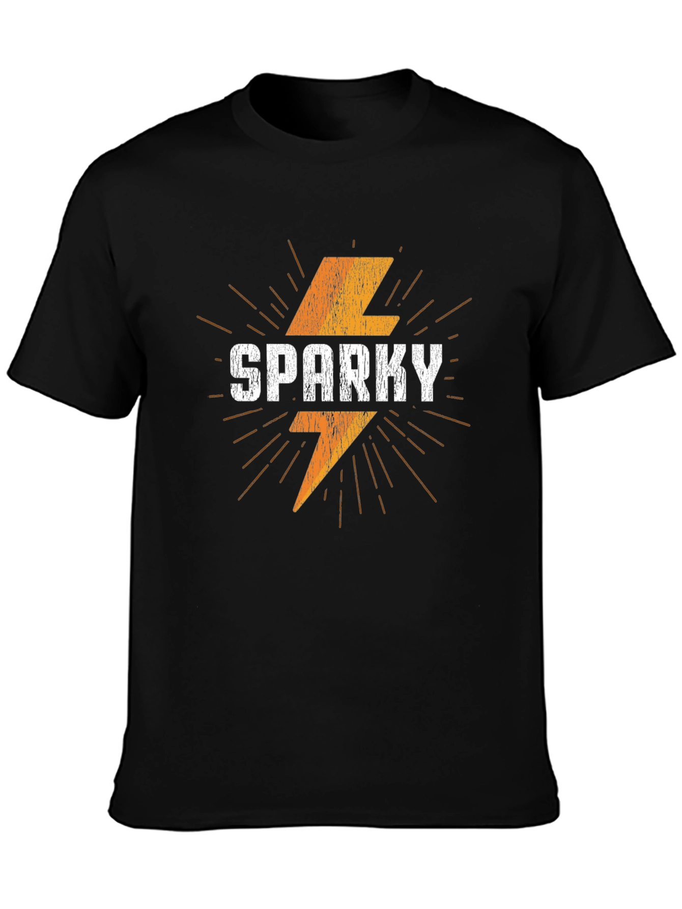 Sparky Graphic Tee - Retro Style Mens T-Shirt