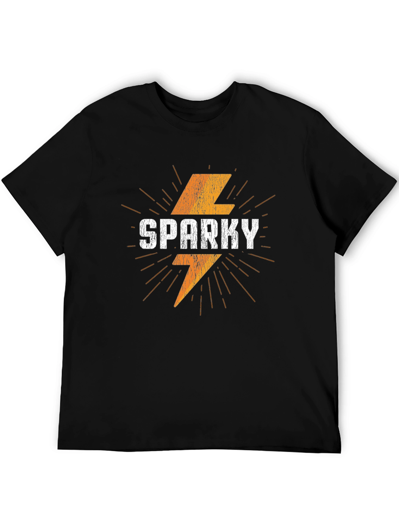 Sparky Graphic Tee - Retro Style Mens T-Shirt
