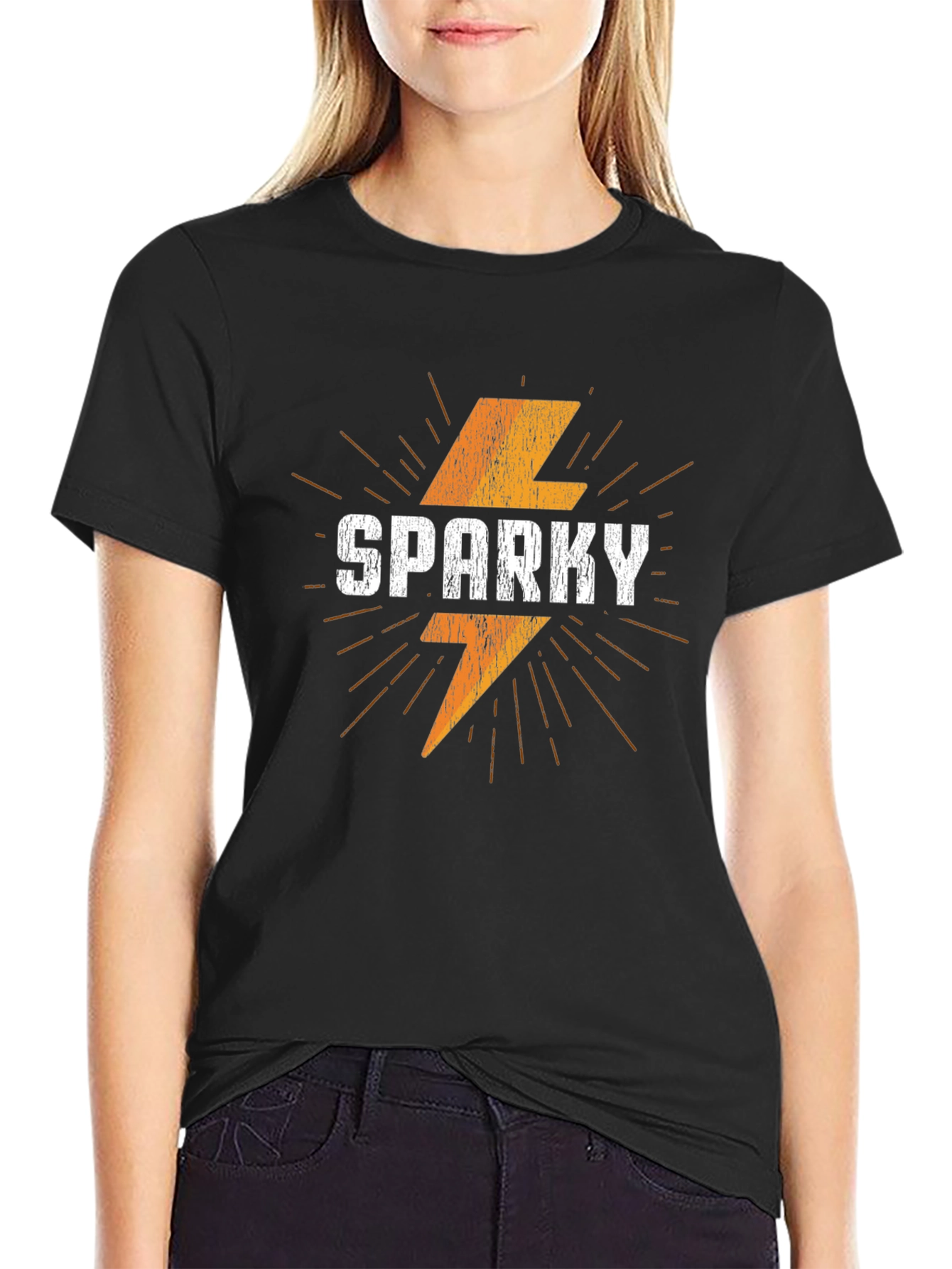Sparky Graphic Tee - Retro Style Mens T-Shirt