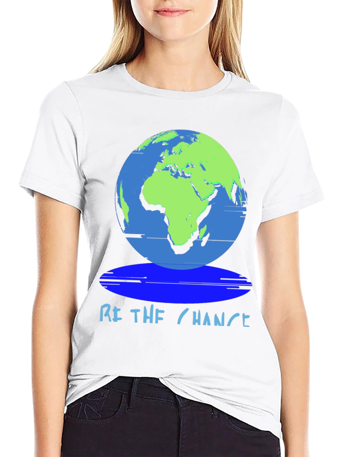 Be The Change Earth Graphic Tee