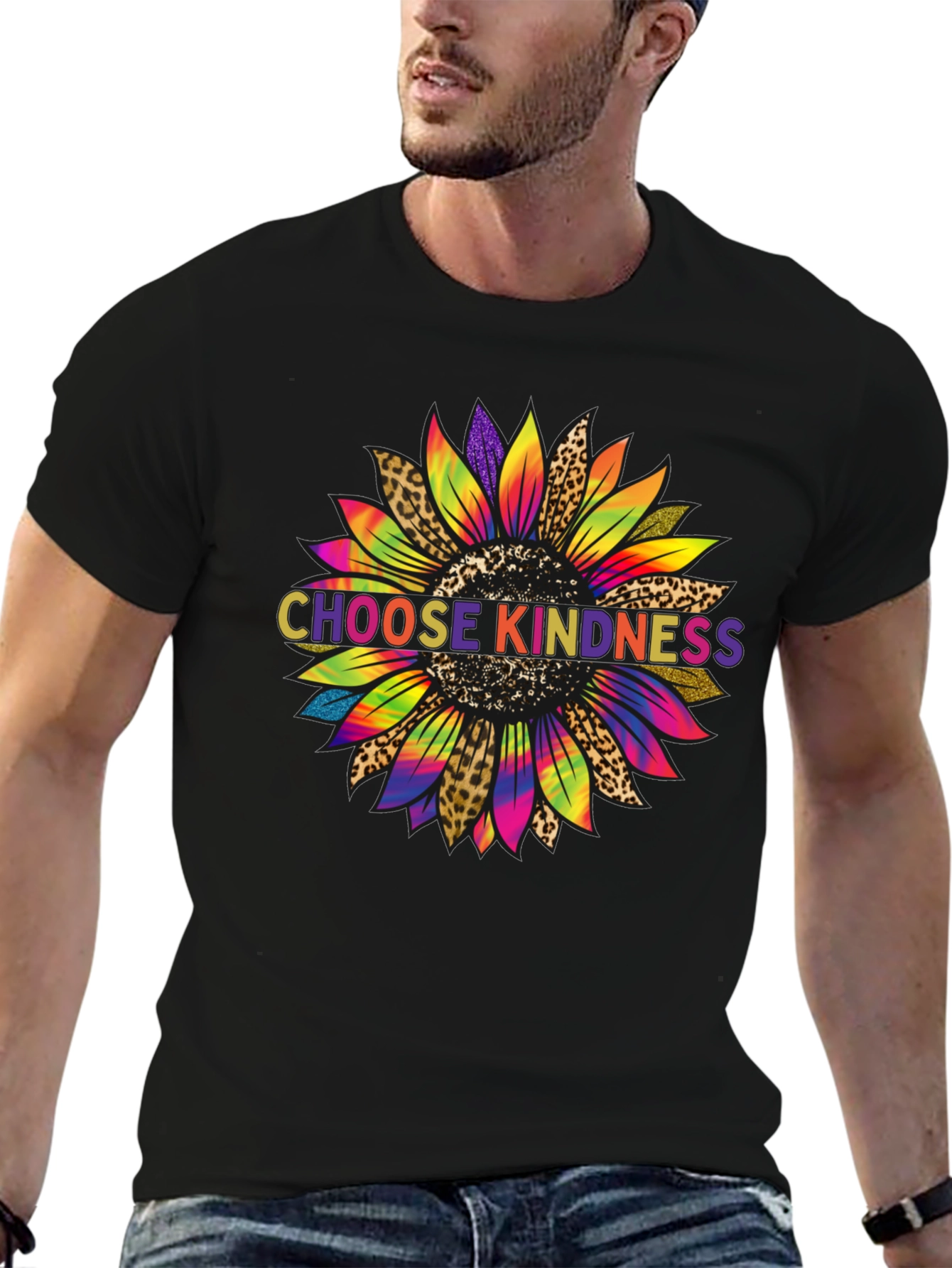 Choose Kindness Sunflower Graphic Tee