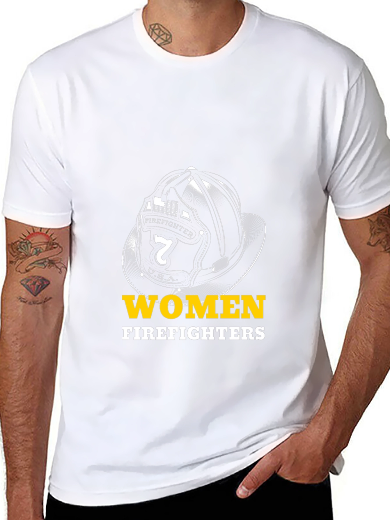 Women Firefighters Graphic Tee