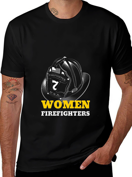 Women Firefighters Graphic Tee