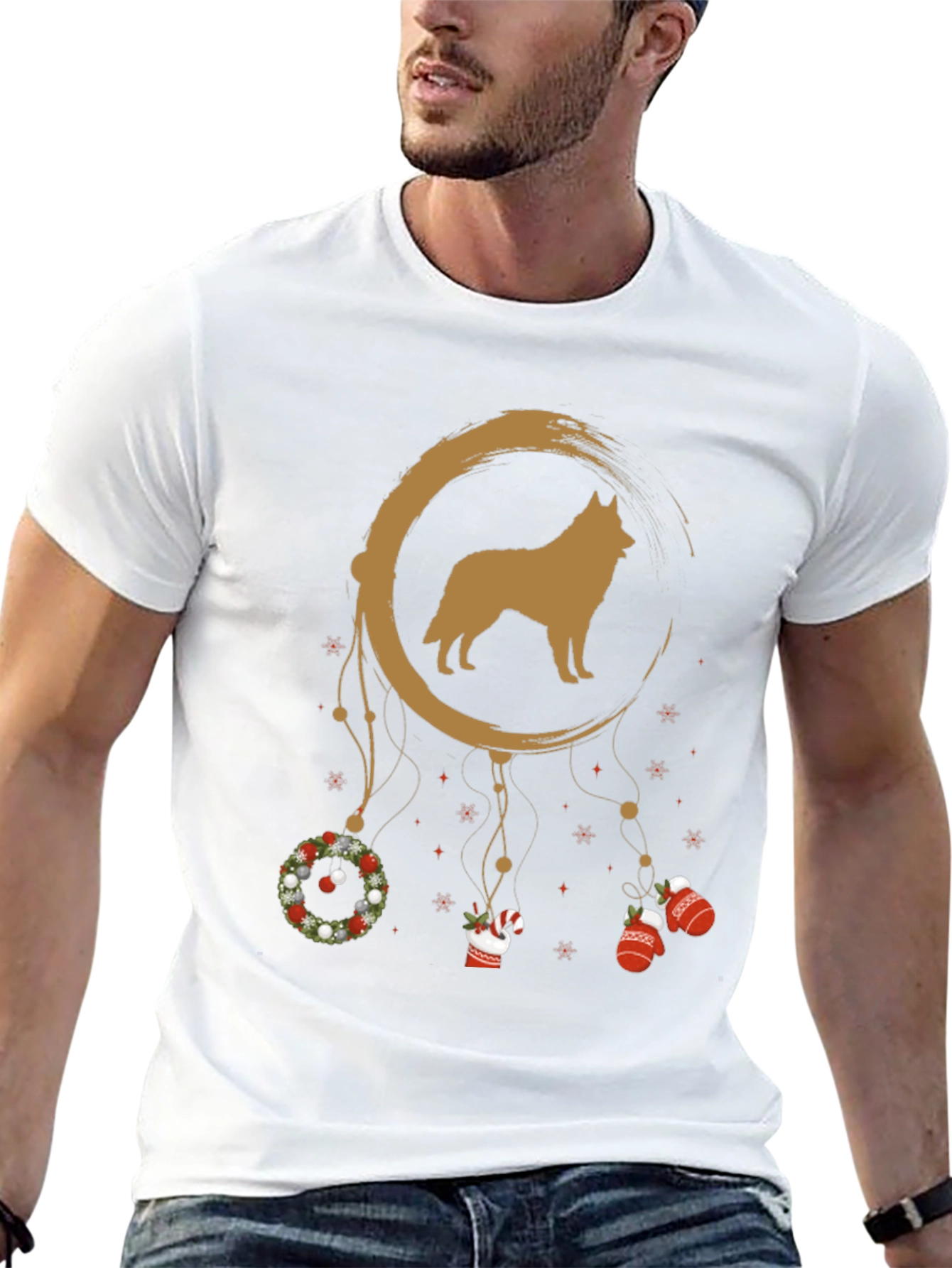 Dog Dreamcatcher Graphic Tee - Holiday Edition