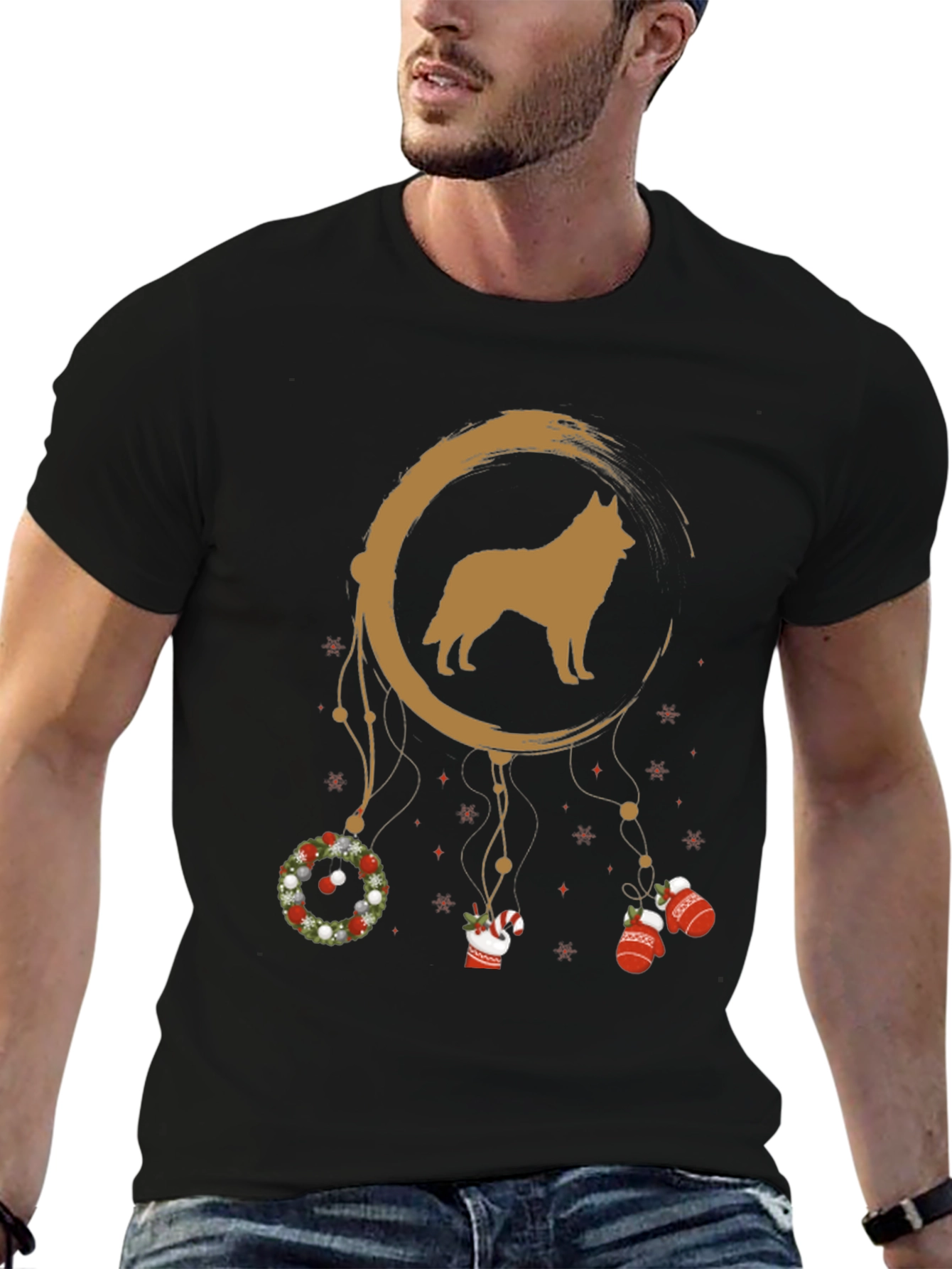 Dog Dreamcatcher Graphic Tee - Holiday Edition