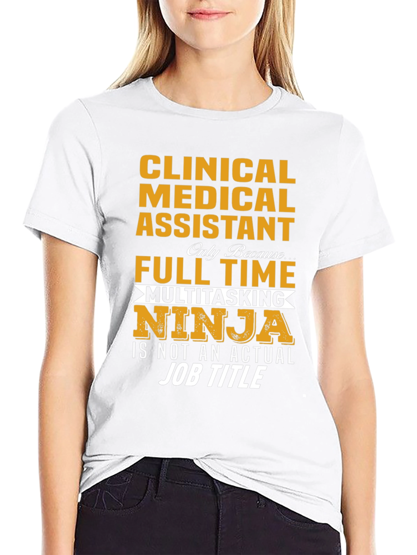 Clinical Medical Assistant Ninja T-Shirt