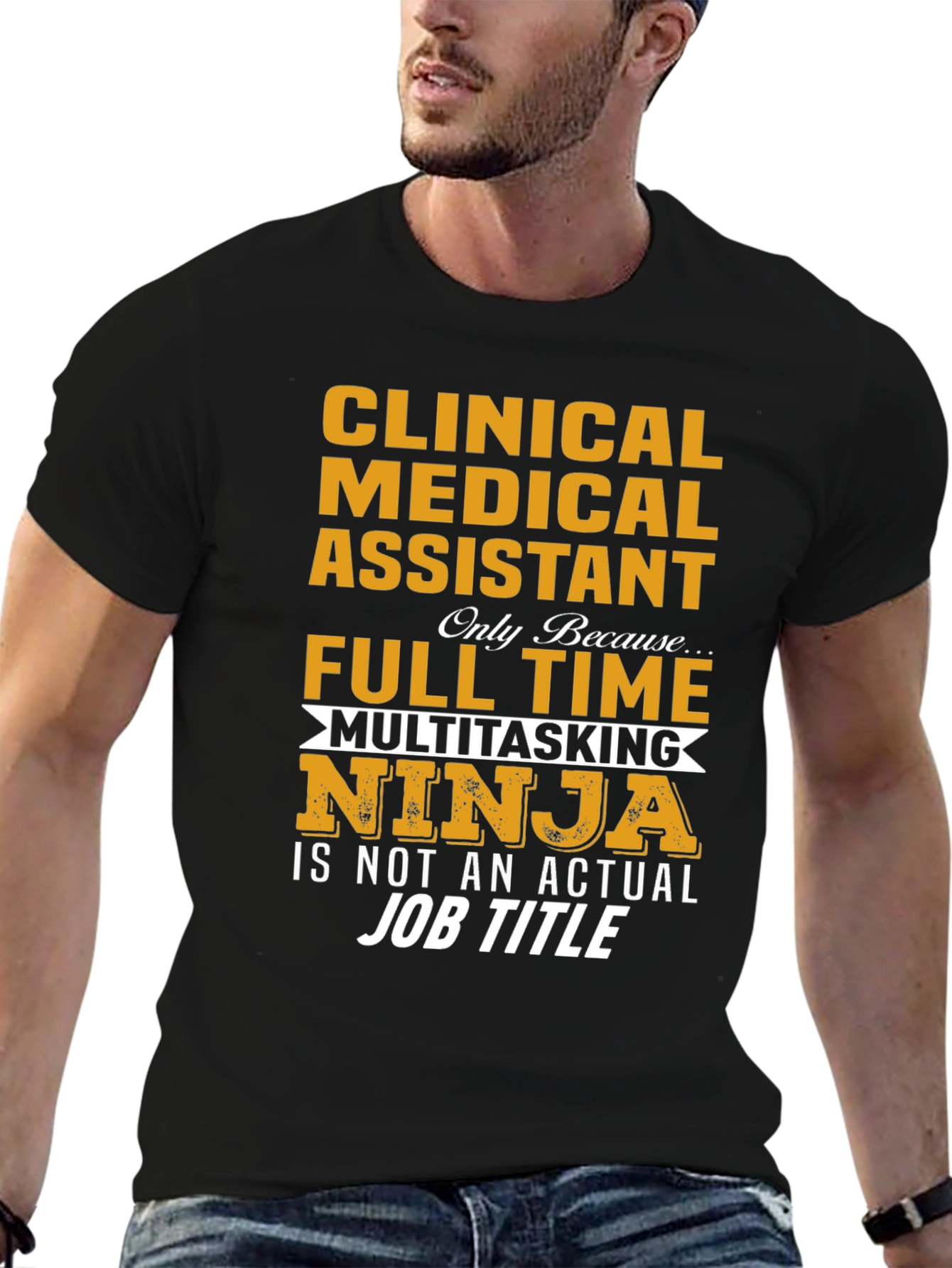 Clinical Medical Assistant Ninja T-Shirt