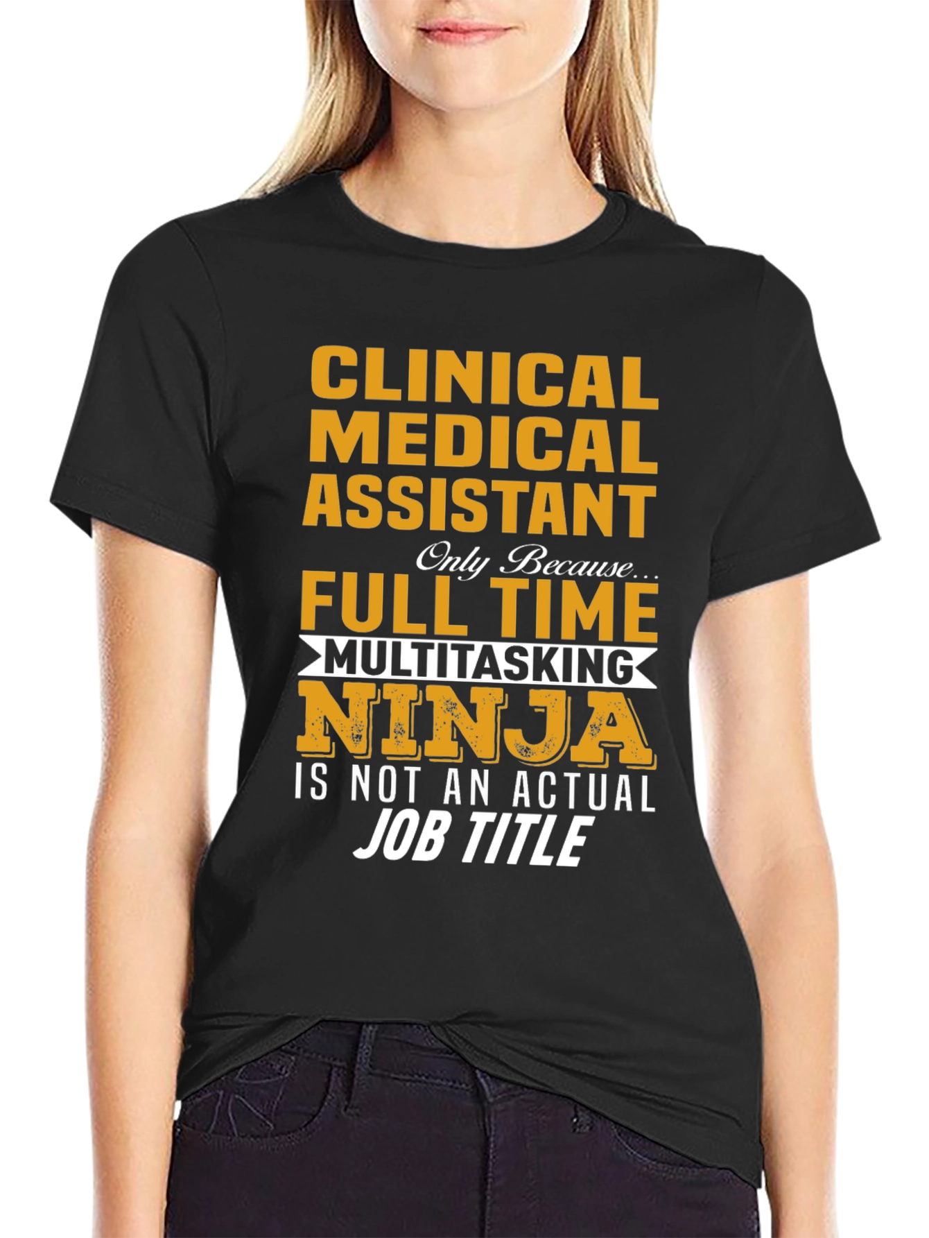 Clinical Medical Assistant Ninja T-Shirt
