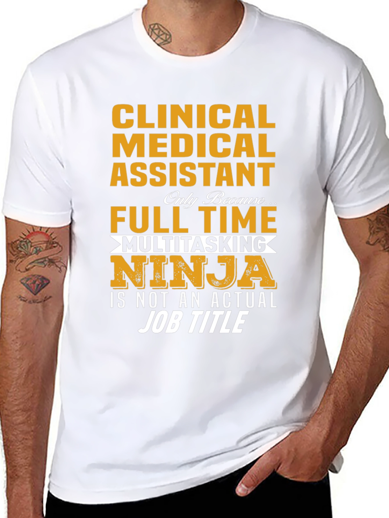 Clinical Medical Assistant Ninja T-Shirt