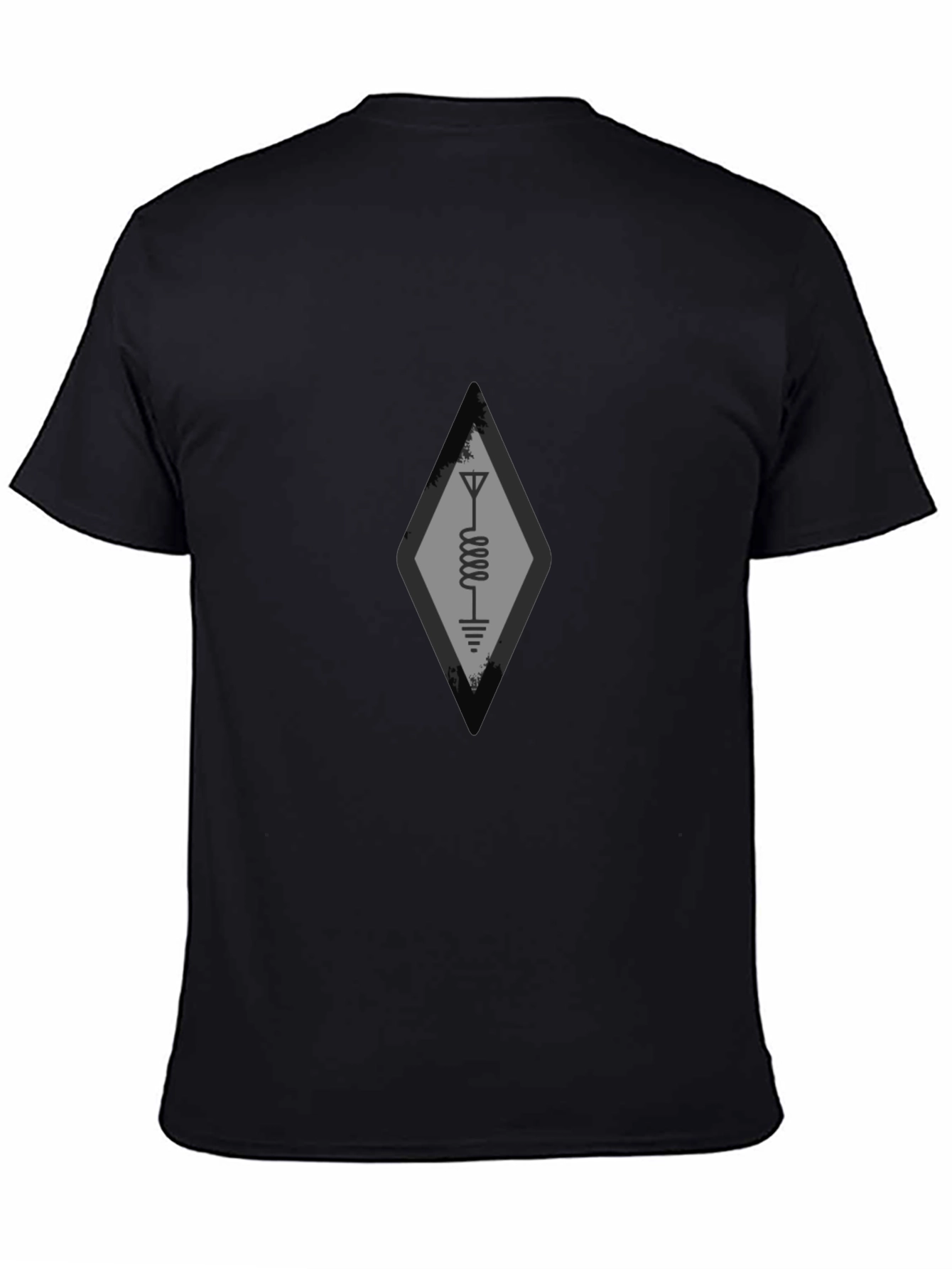 Radio Circuit T-Shirt - Black Ham Radio Design