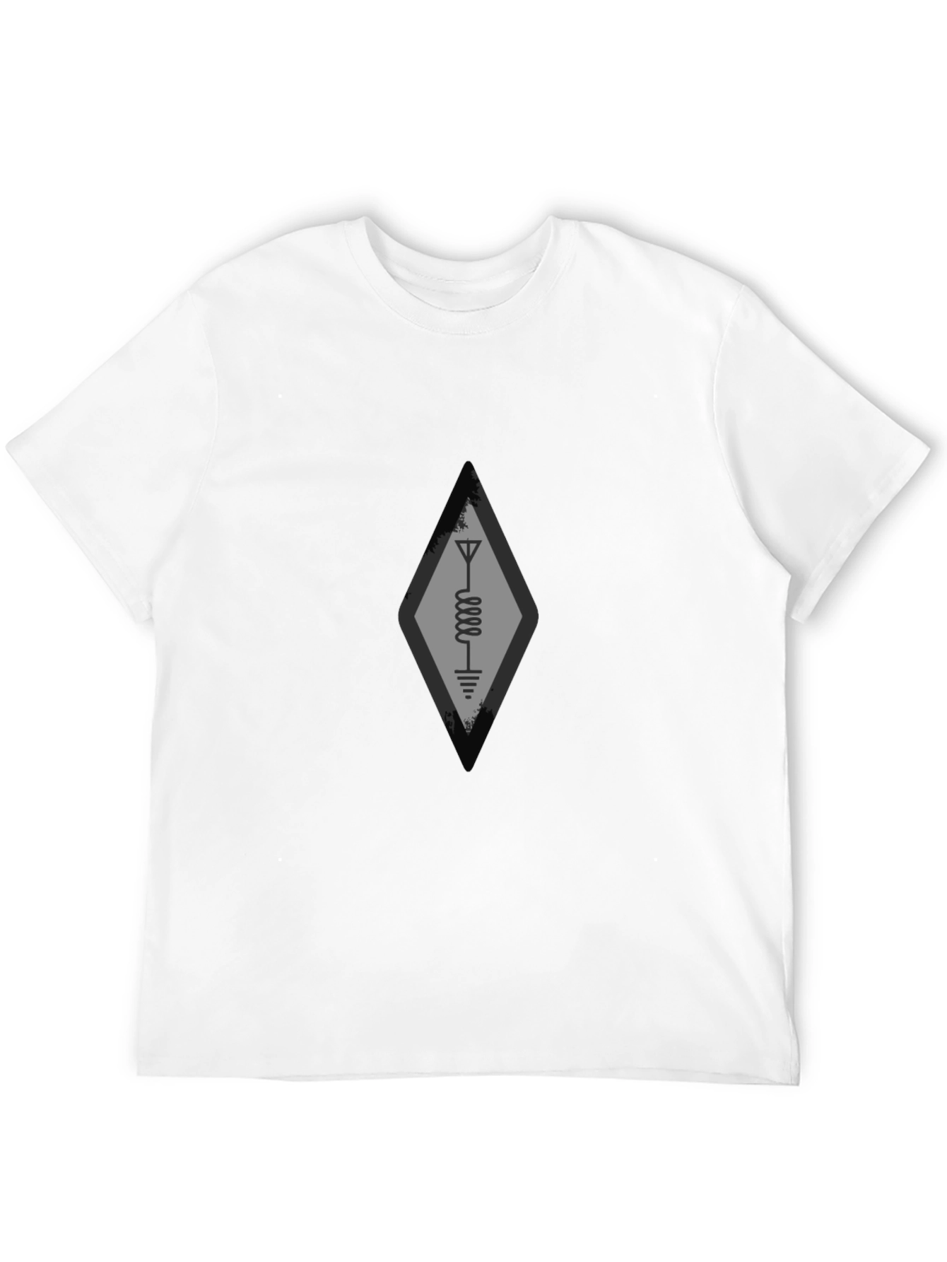 Radio Circuit T-Shirt - Black Ham Radio Design