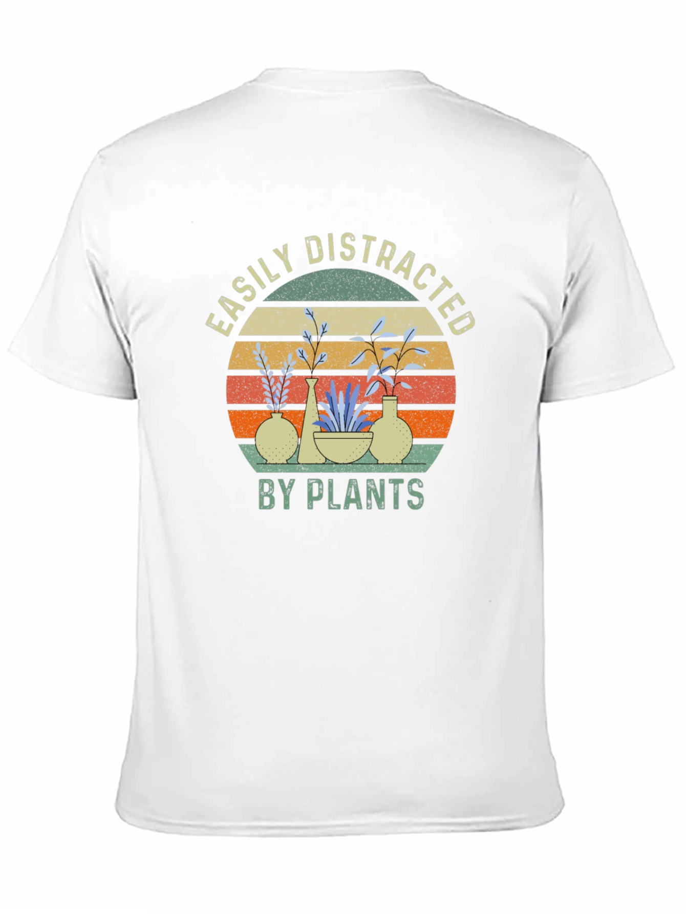 Easily Distracted By Plants Graphic T-Shirt