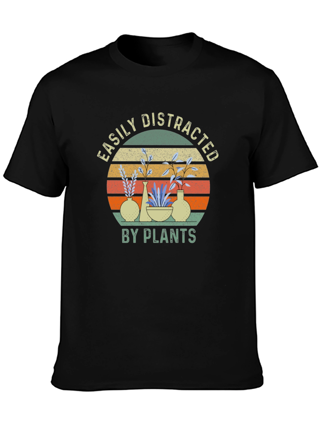 Easily Distracted By Plants Graphic T-Shirt