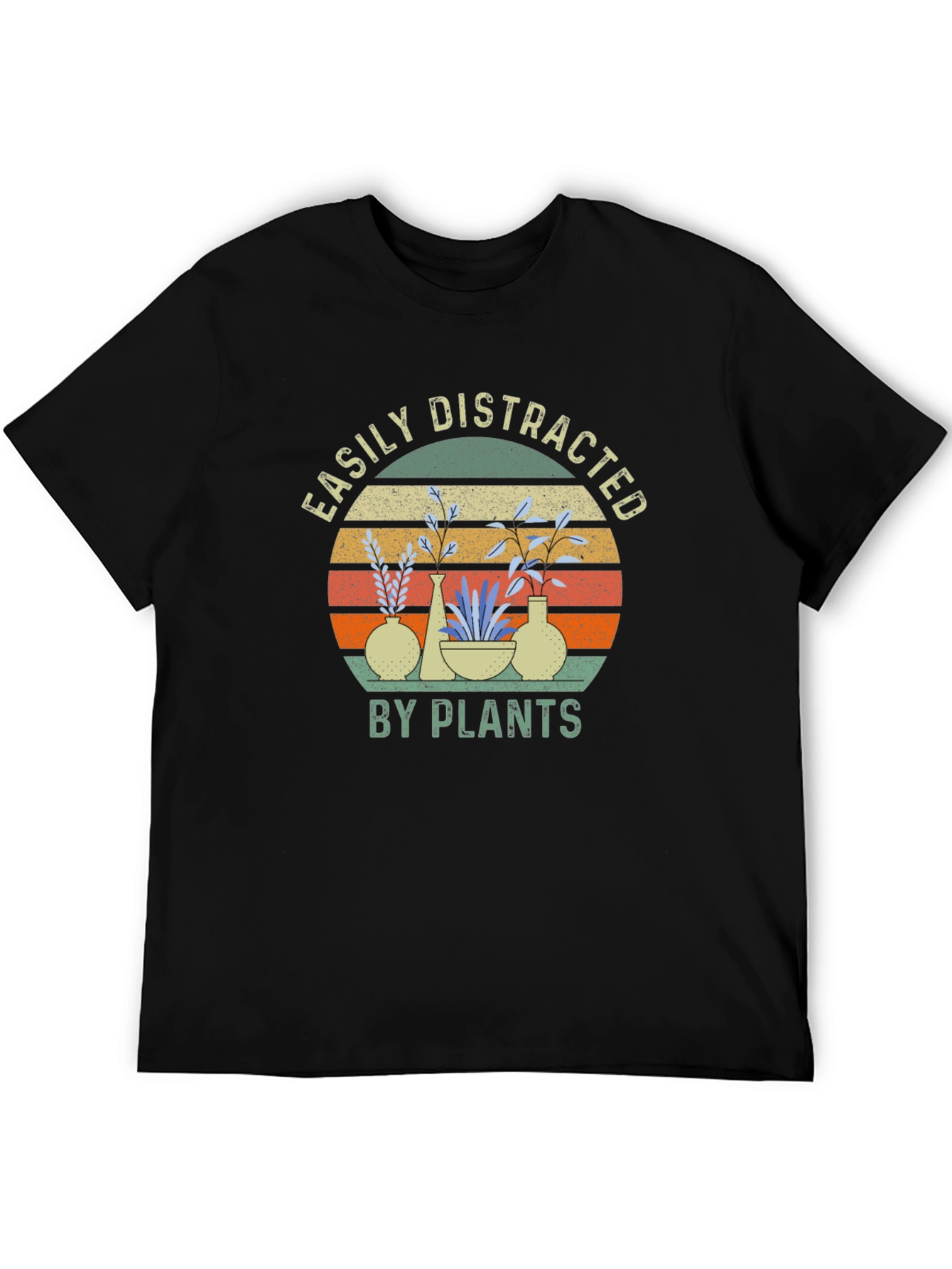 Easily Distracted By Plants Graphic T-Shirt