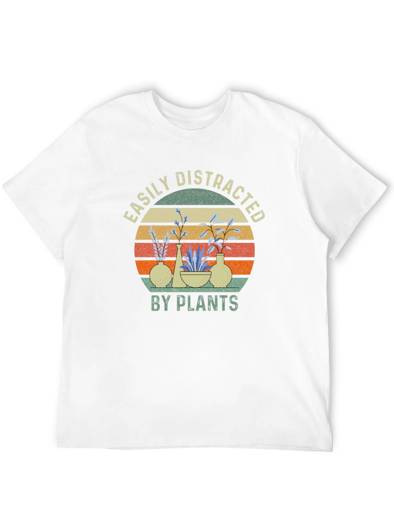 Easily Distracted By Plants Graphic T-Shirt