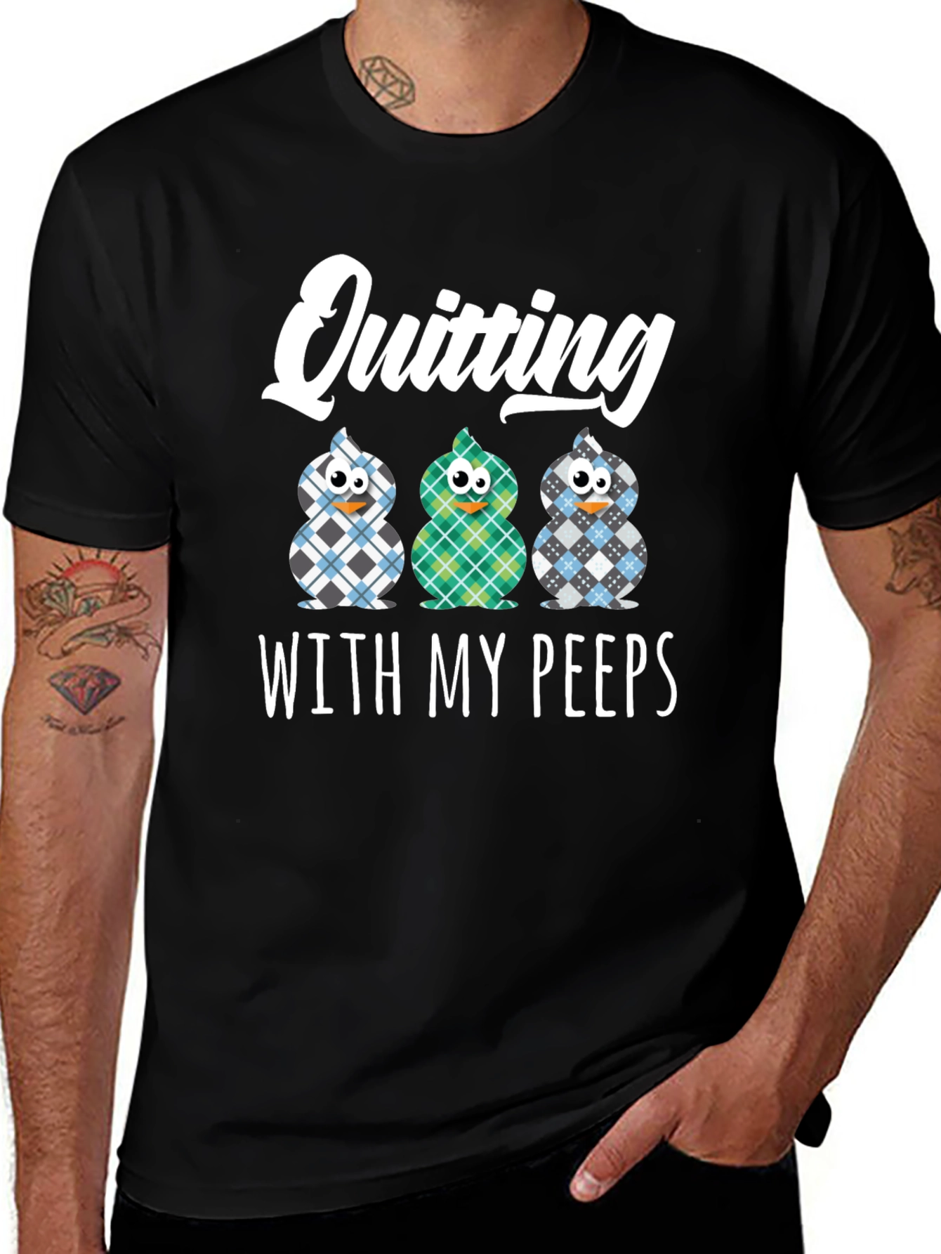 Quitting With My Peeps Easter T-Shirt