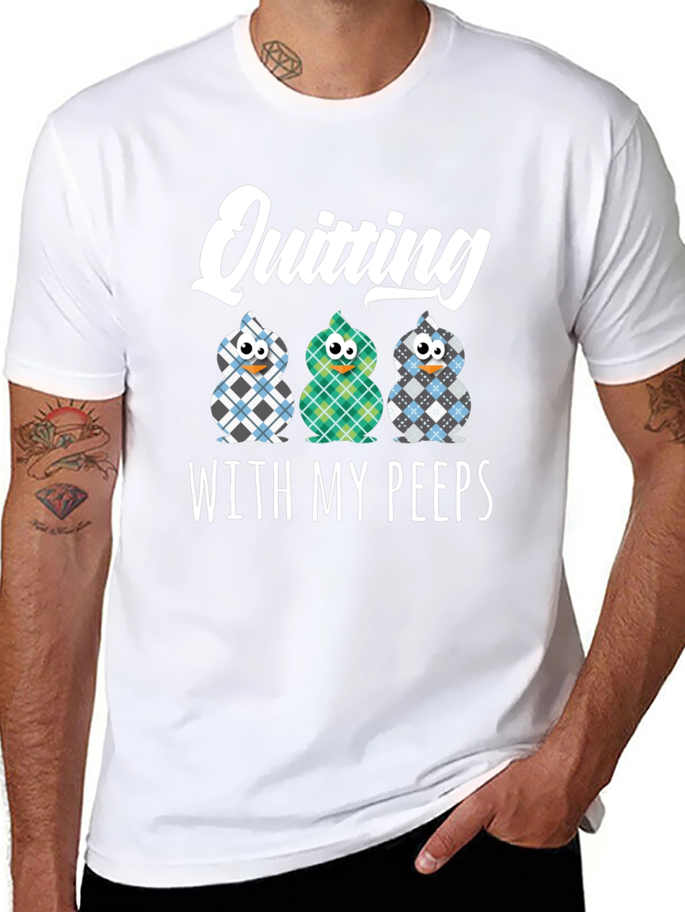 Quitting With My Peeps Easter T-Shirt
