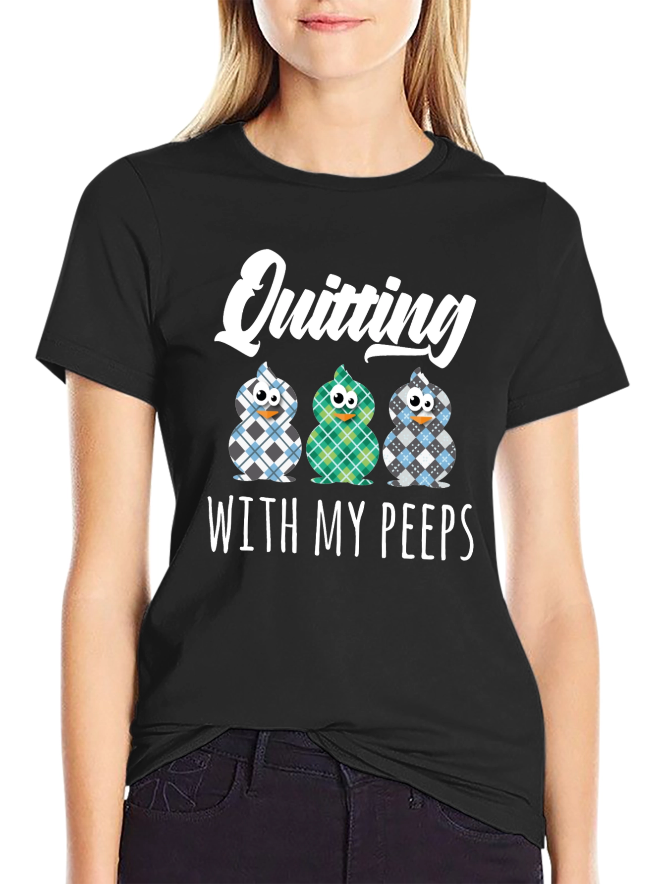 Quitting With My Peeps Easter T-Shirt