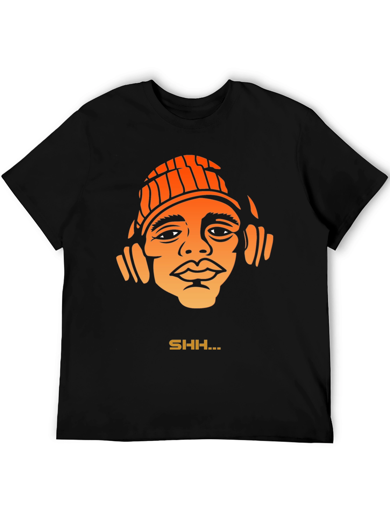 Cool Graphic T-Shirt with SHH... Design