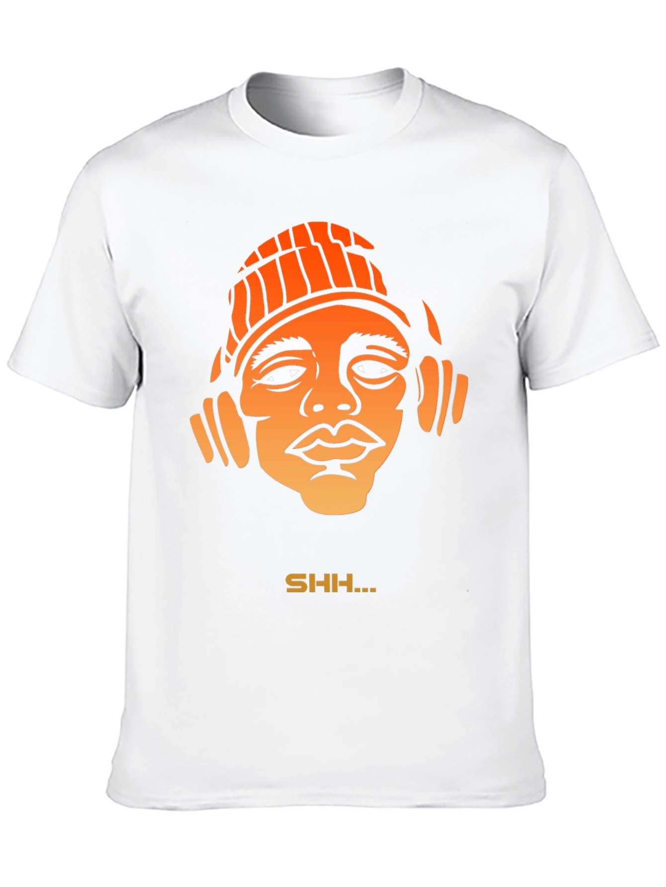 Cool Graphic T-Shirt with SHH... Design