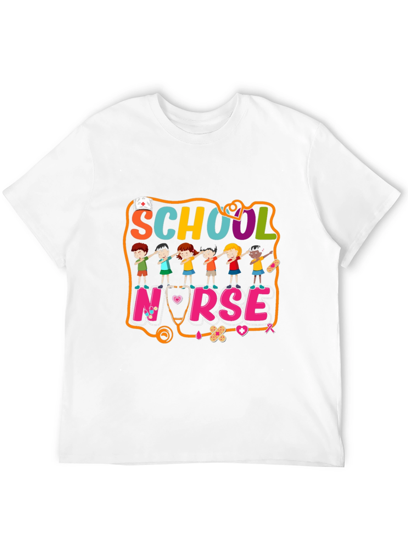 School Nurse T-Shirt Funny Nurse Appreciation Tee