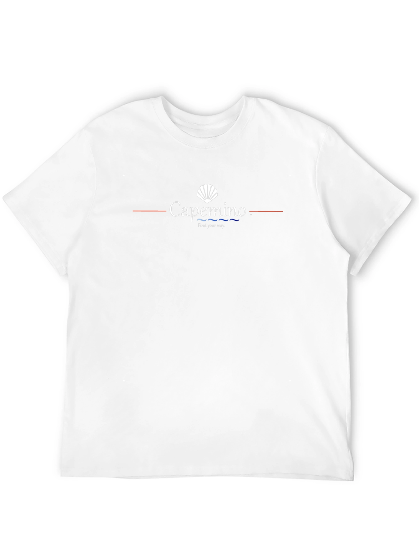 Capemino Black T-Shirt: Find Your Way Graphic Tee