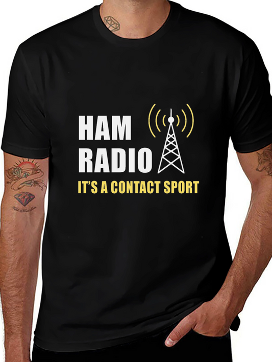 Ham Radio Contact Sport T-Shirt - Operator Apparel